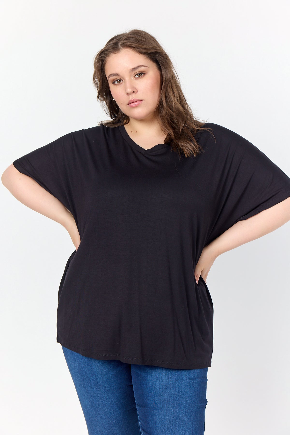 Wasabi Stella T-Shirt in Black