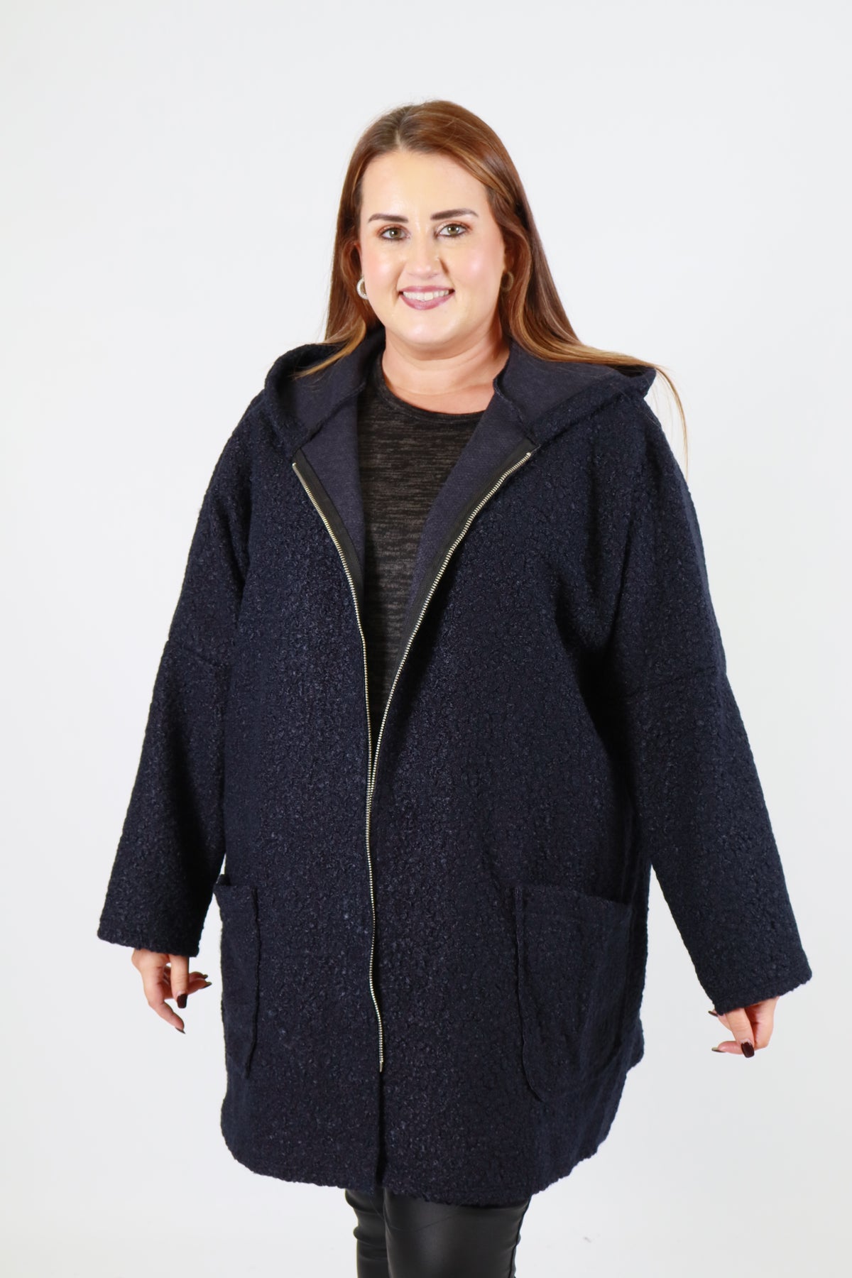 Wren Jacket in Navy