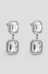 Yvette Earrings in Silver