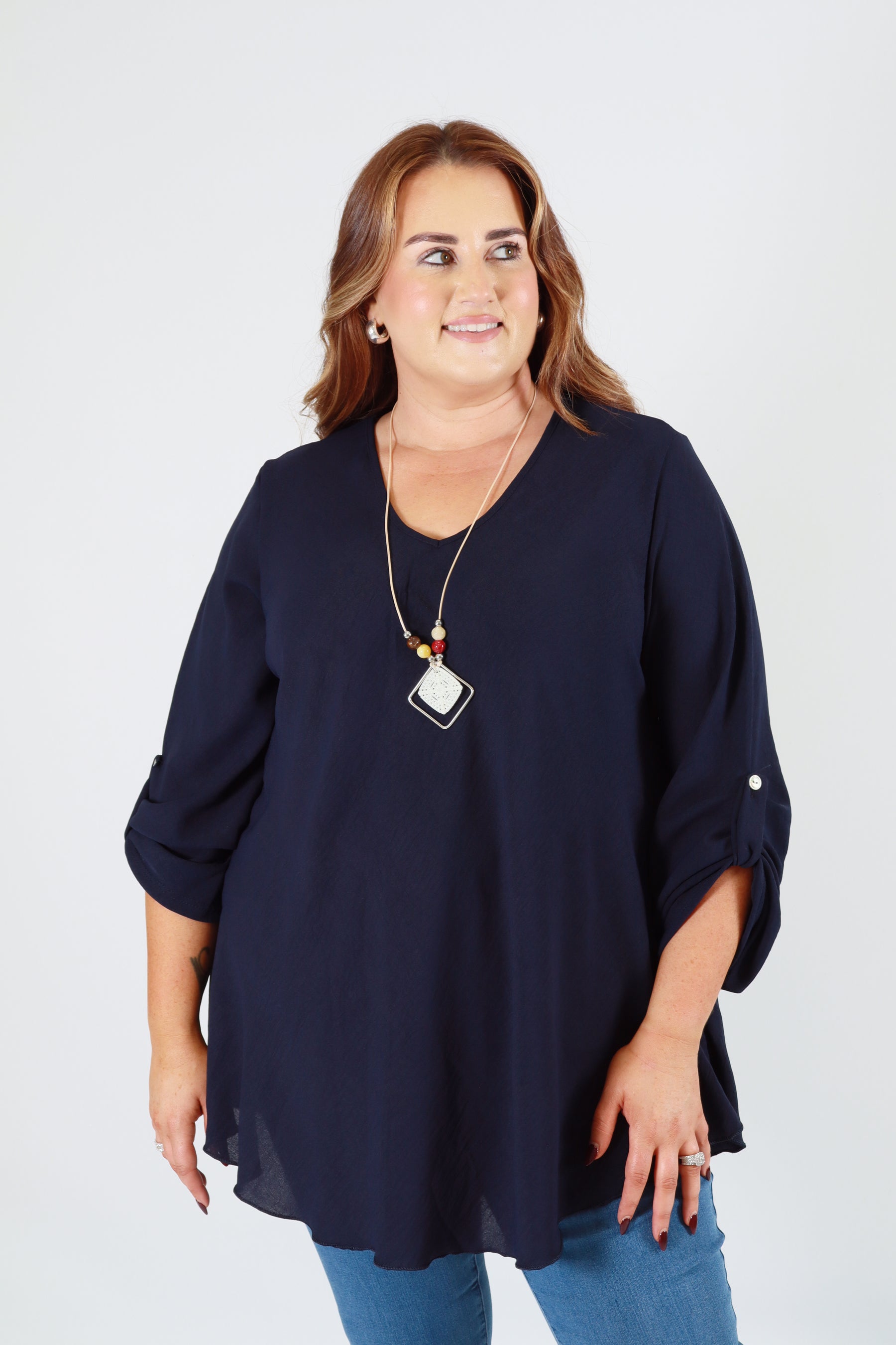 Zara Sweater in Navy