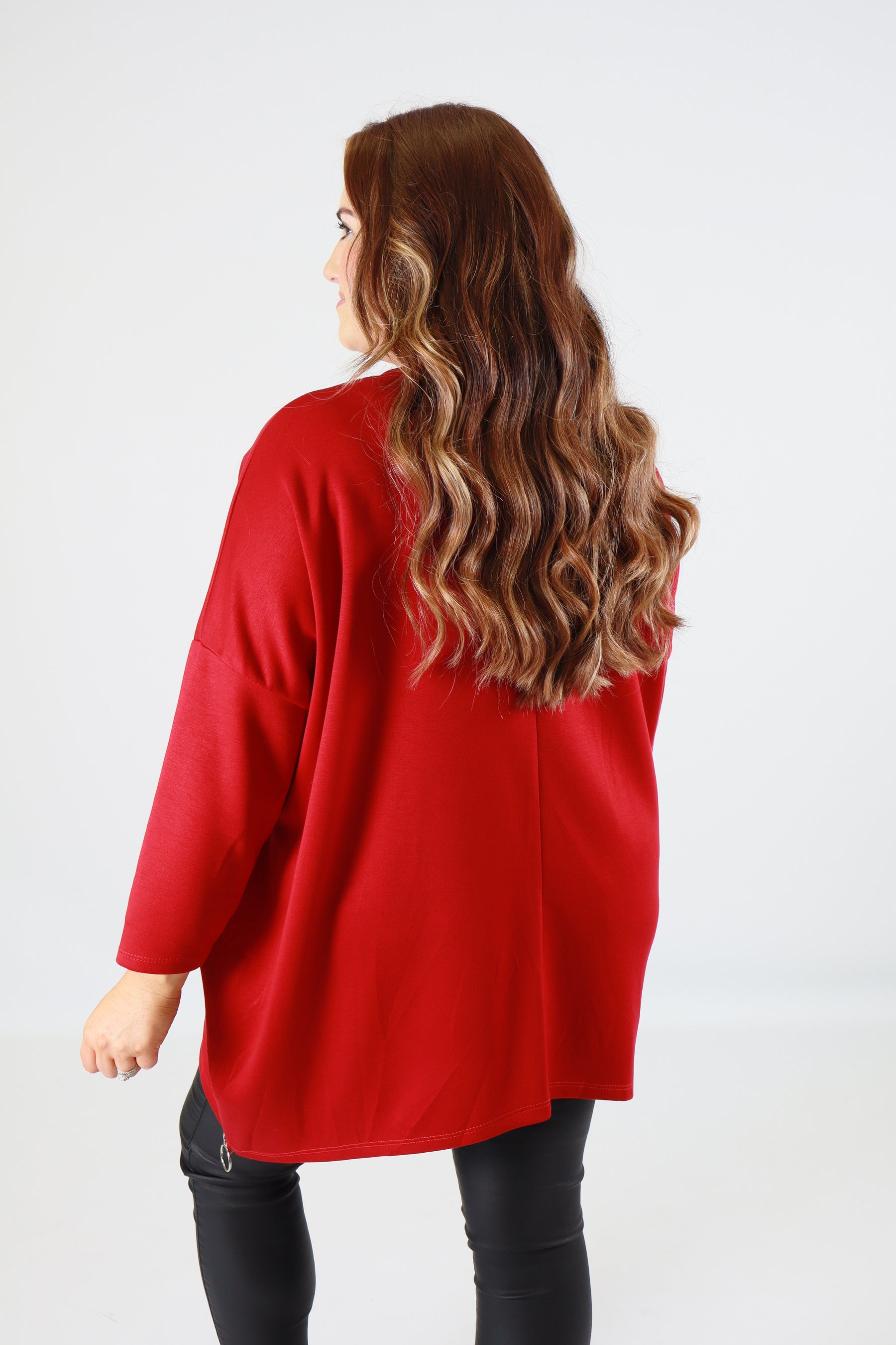 Zara Sweater in Red