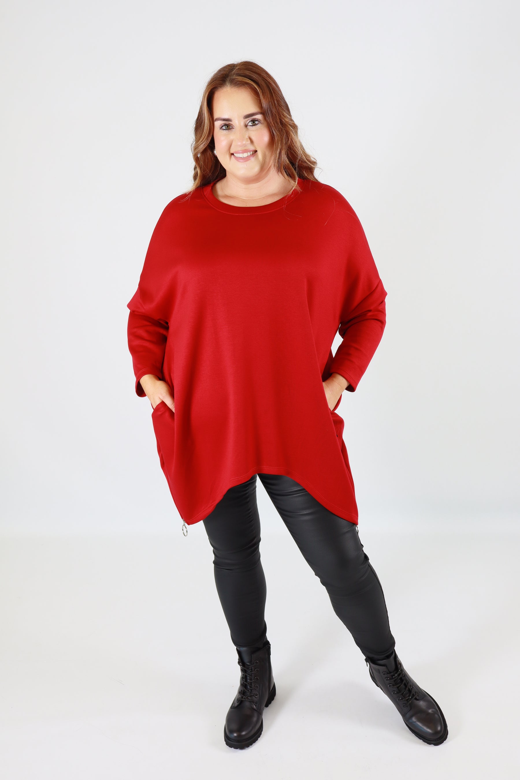 Zara Sweater in Red
