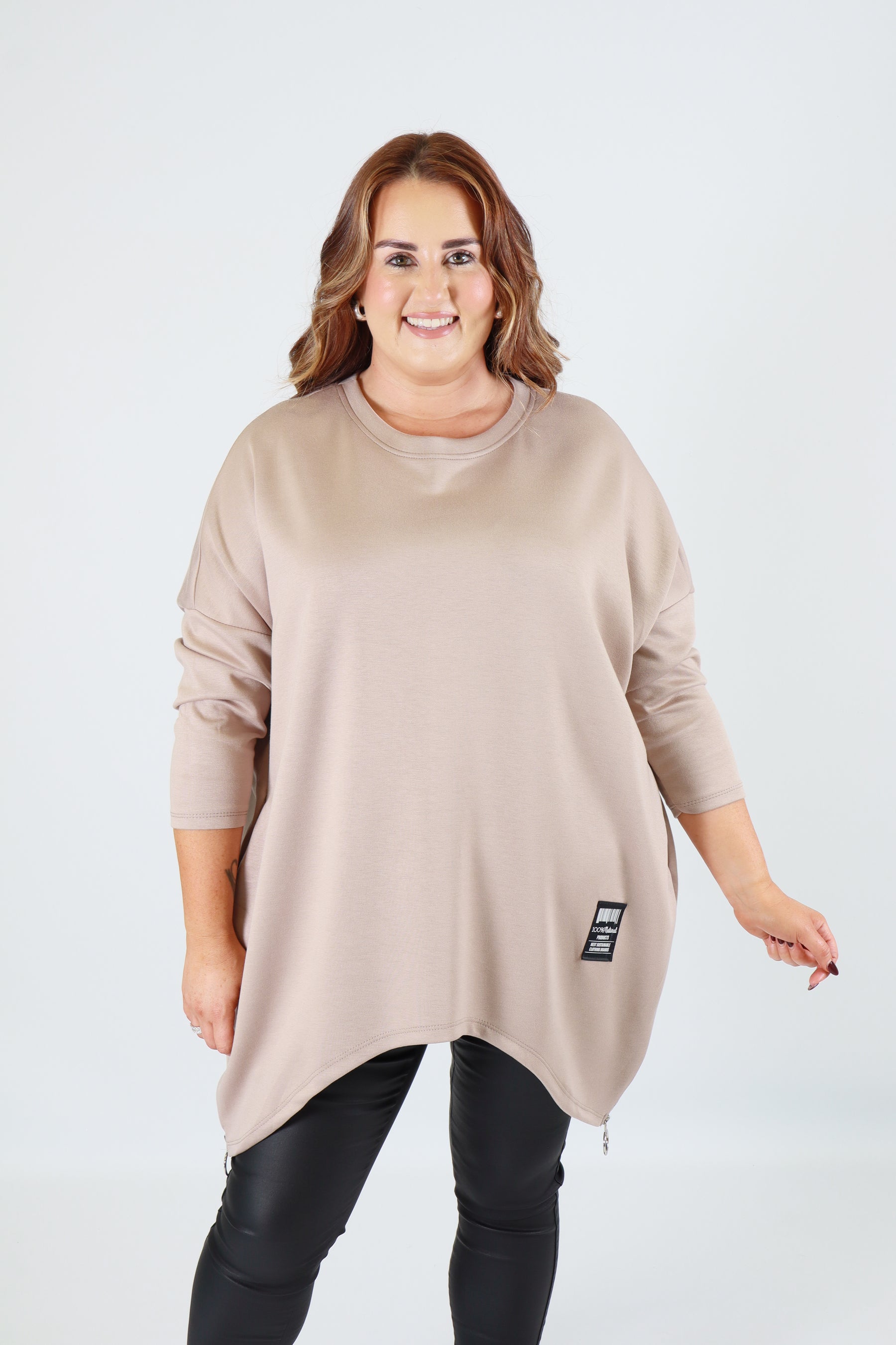 Zara Sweater in Taupe