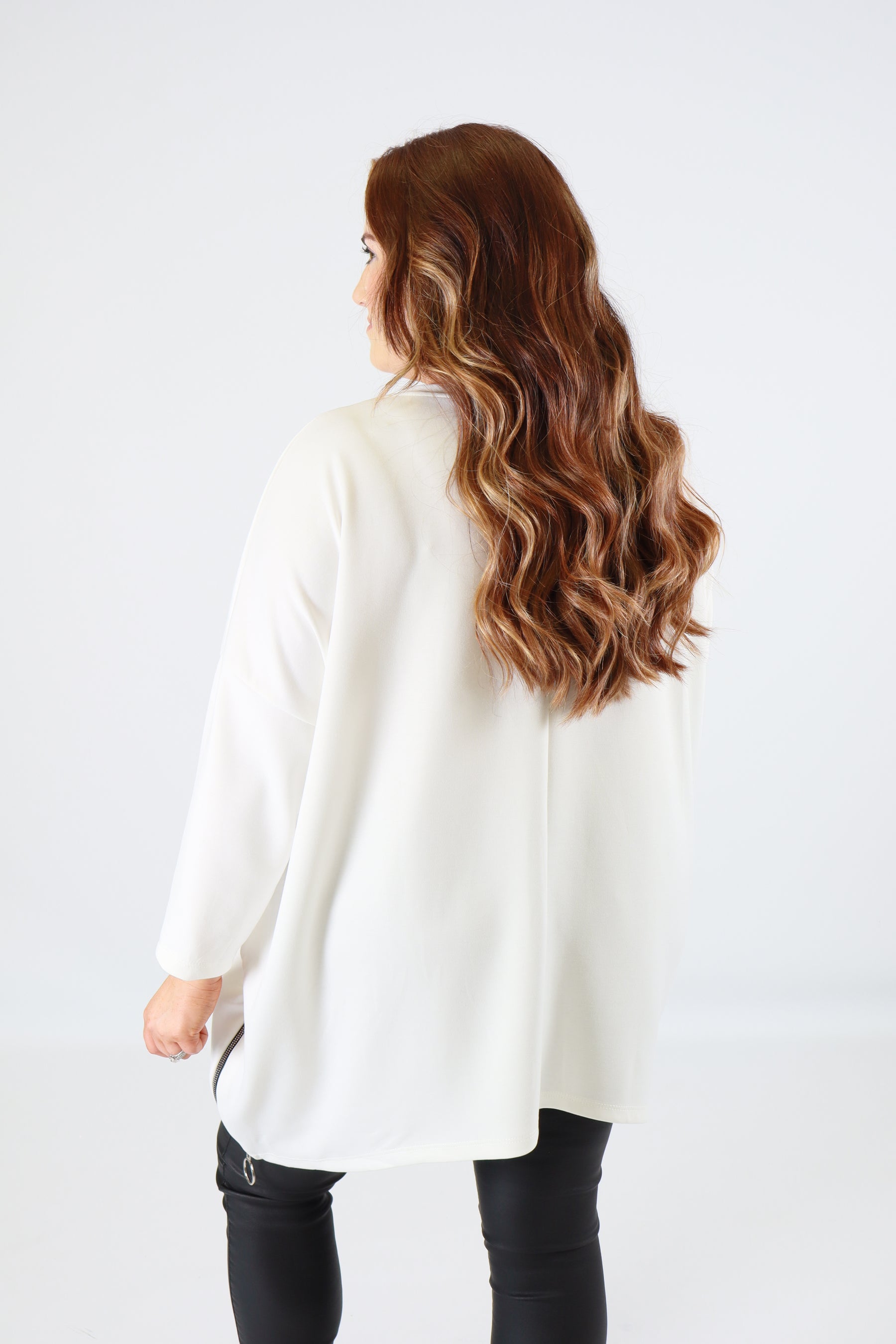 Zara Sweater in White