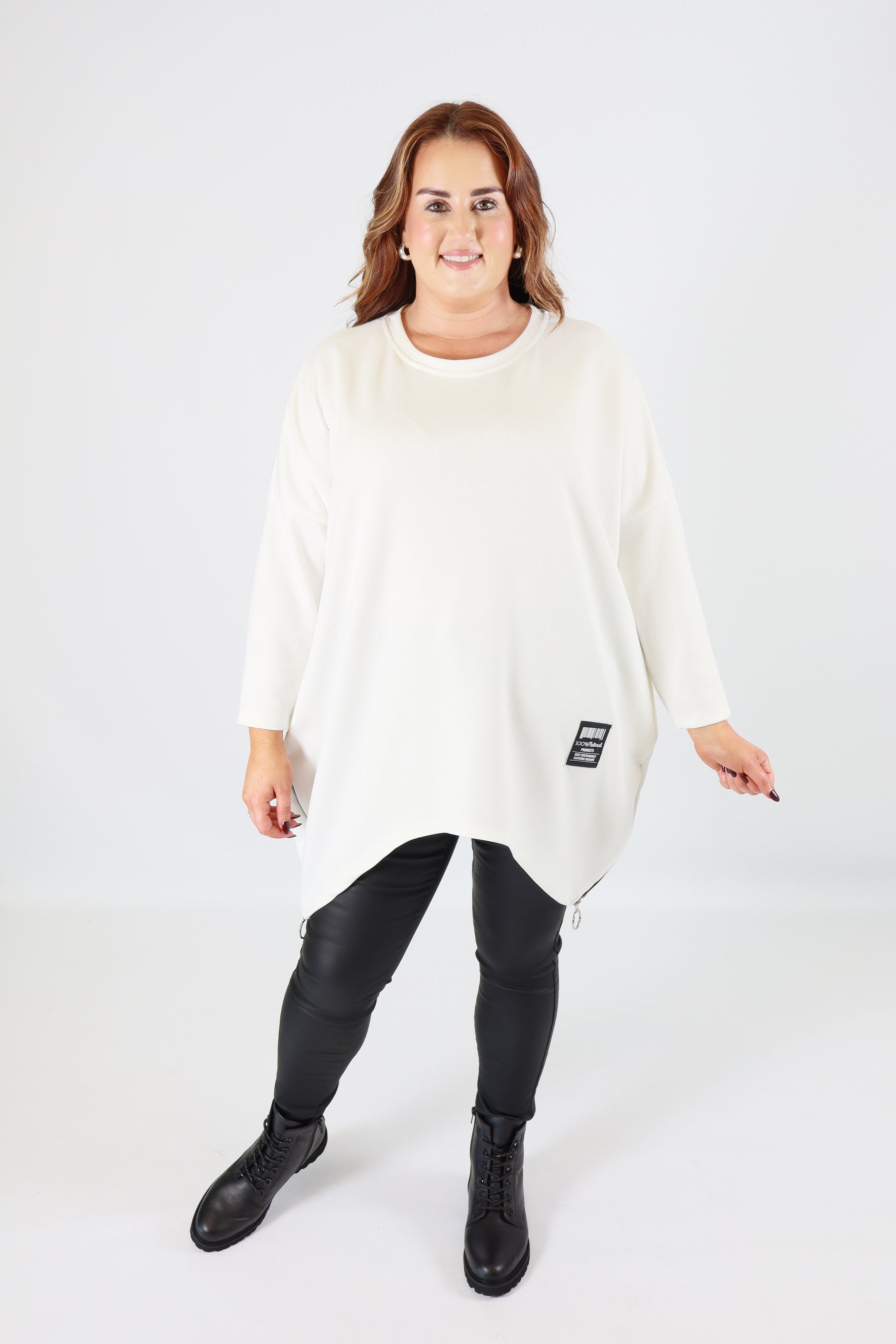 Zara Sweater in White