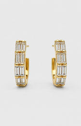 Zia Earrings in Gold