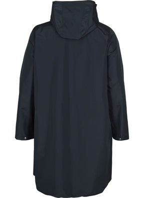 Zizzi Klara Raincoat in Black
