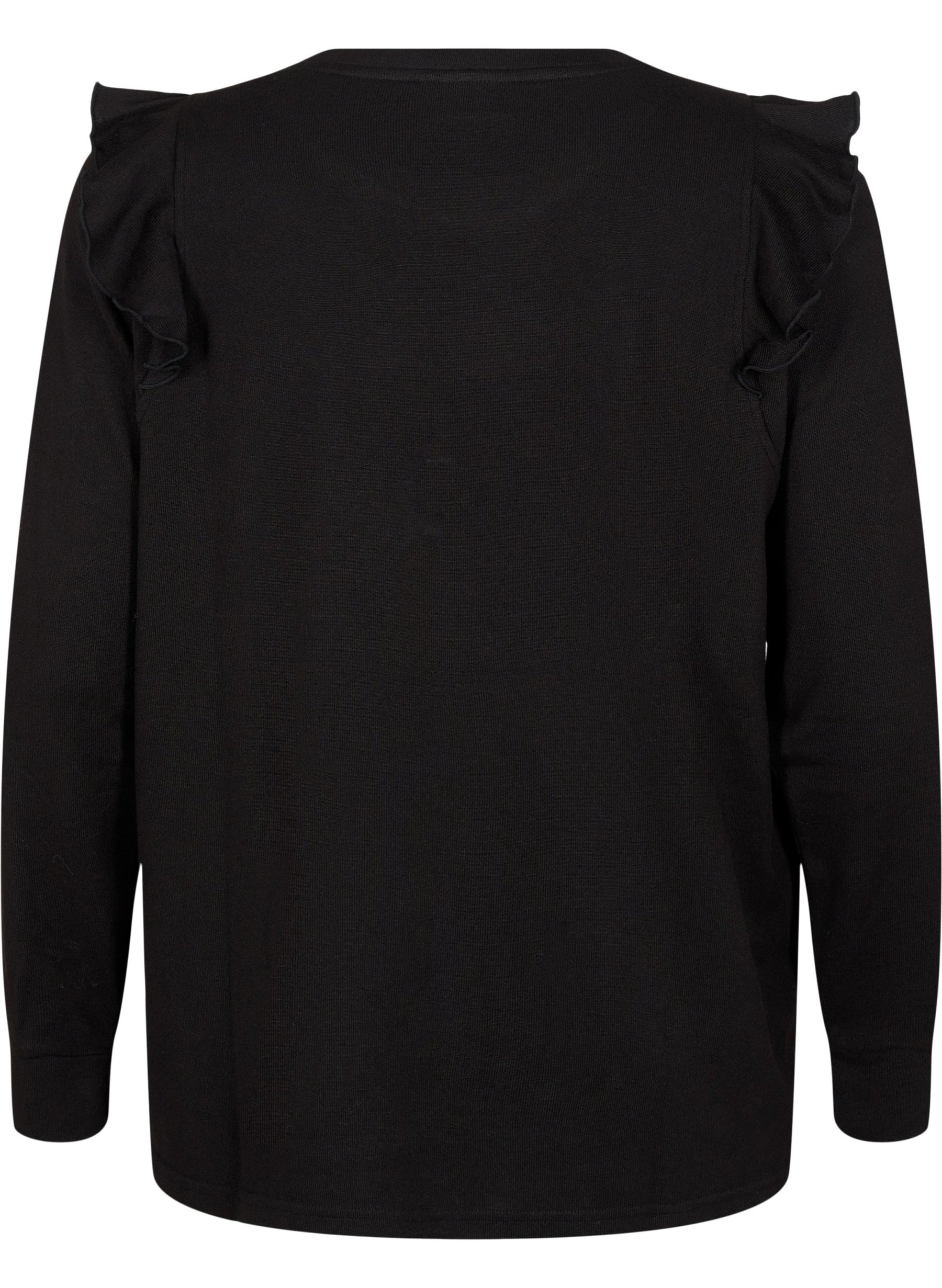 Zizzi Lucca Top in Black