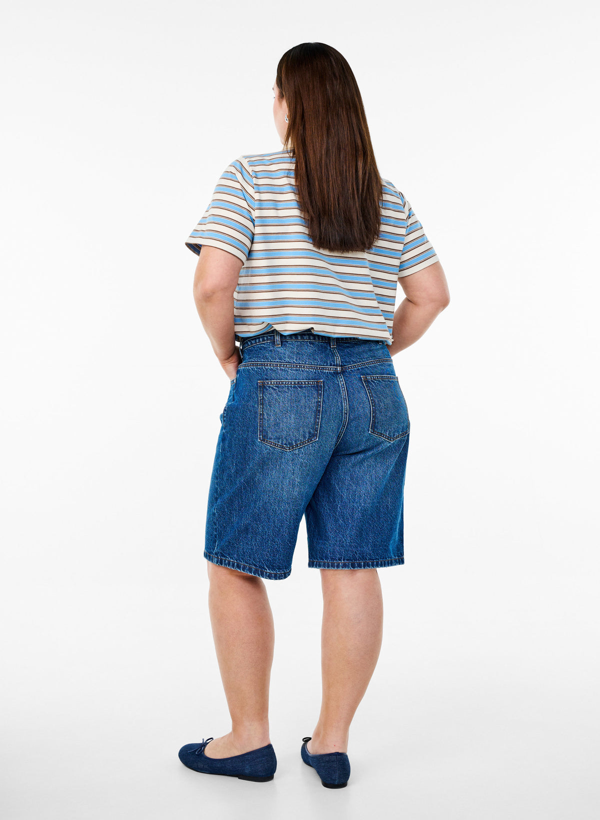 Zizzi Tami Denim Shorts