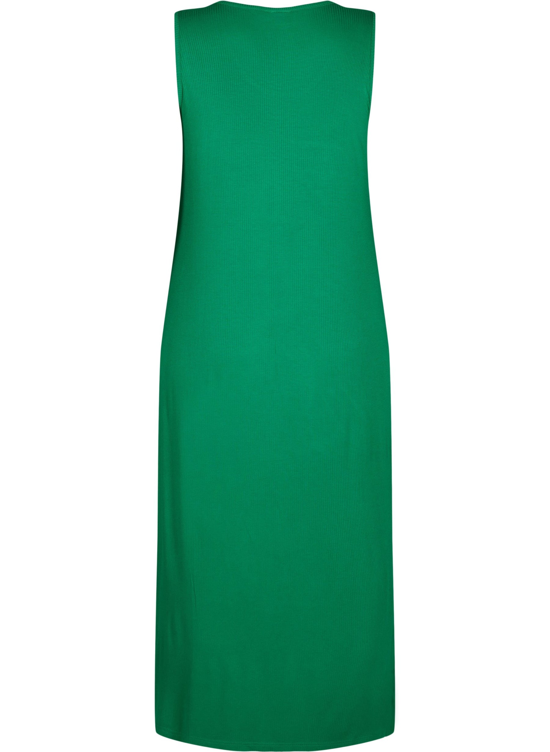 Zizzi Sleeveless Carly Dress in Green