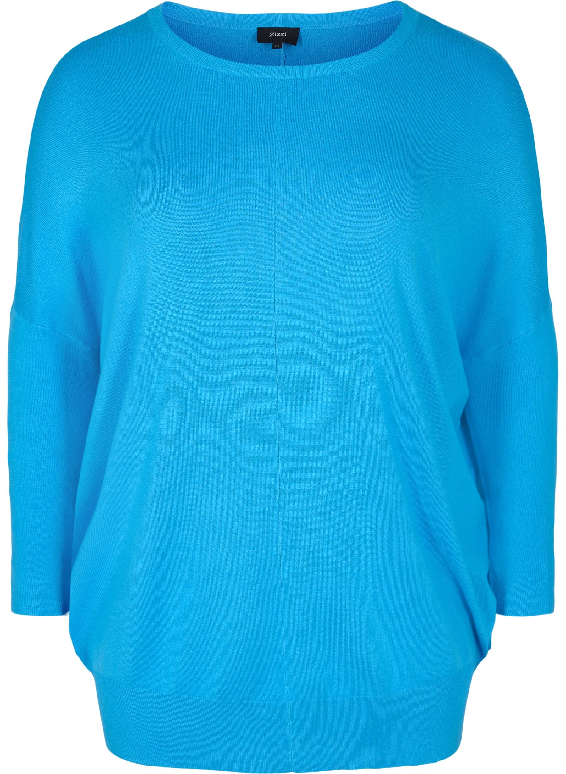 Zizzi Carrie Jumper in Blue