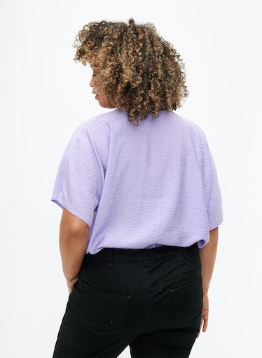 Zizzi Kam Violet Top