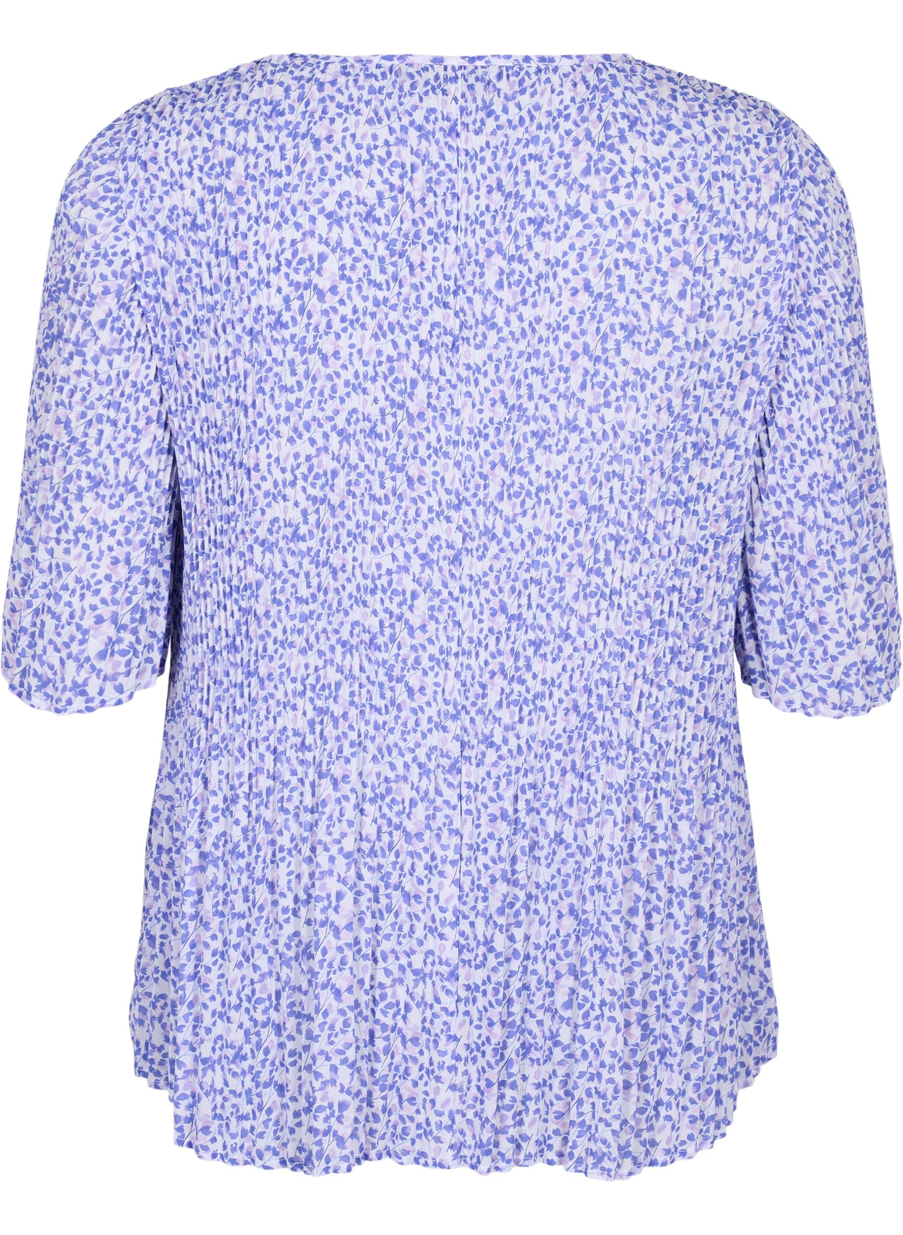 Zizzi Cathrine Lavender Blouse