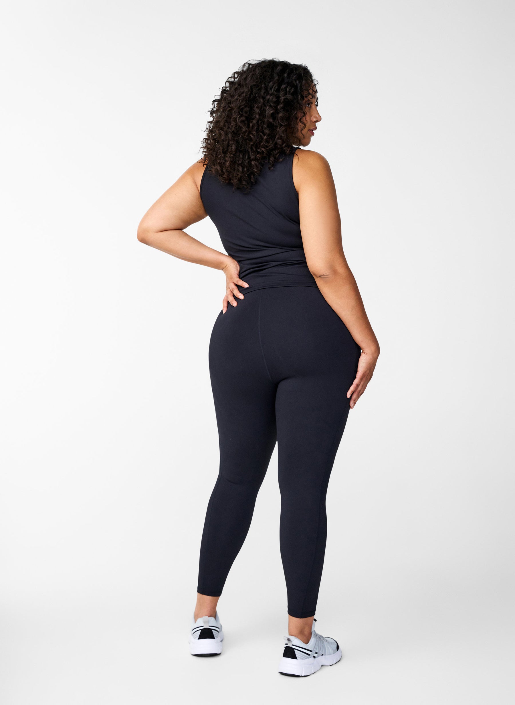 Zizzi Active Anna Leggings in Black