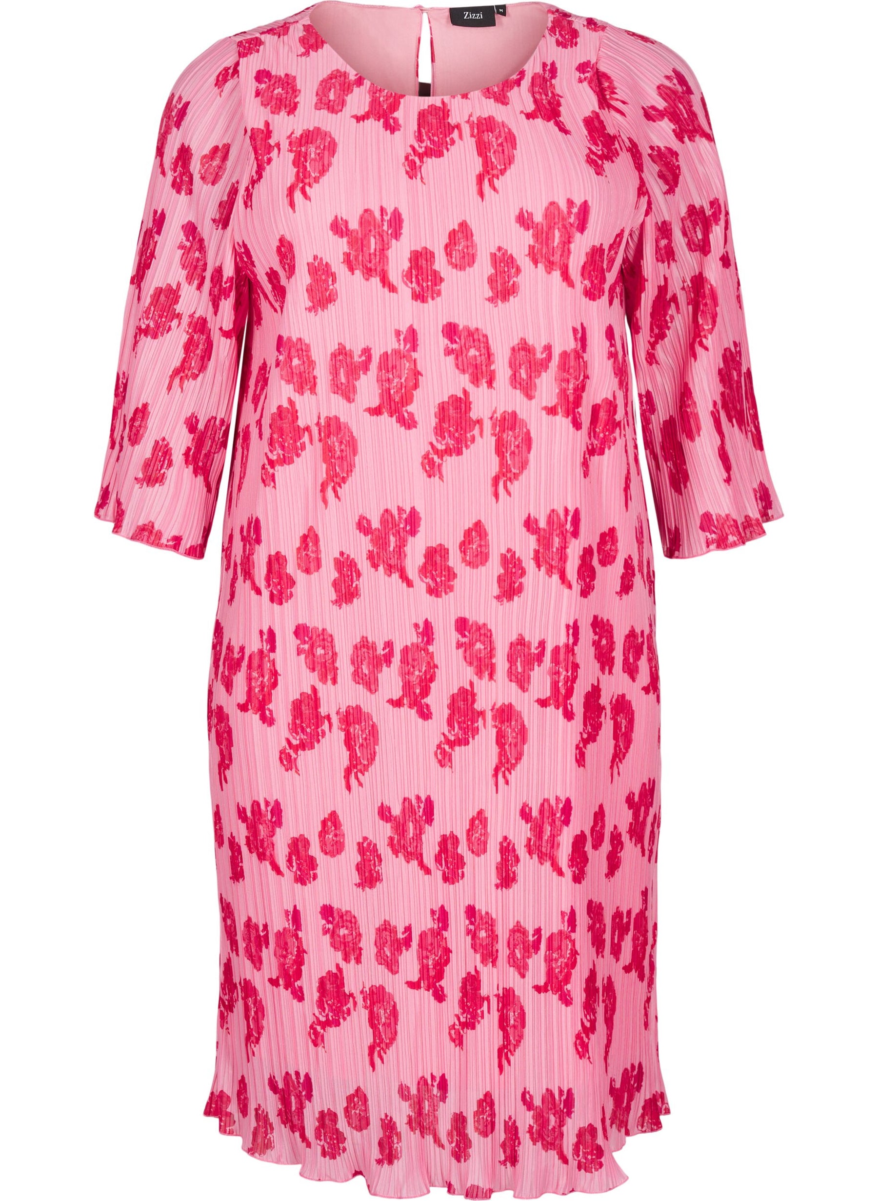 Zizzi Alise Dress in Pink