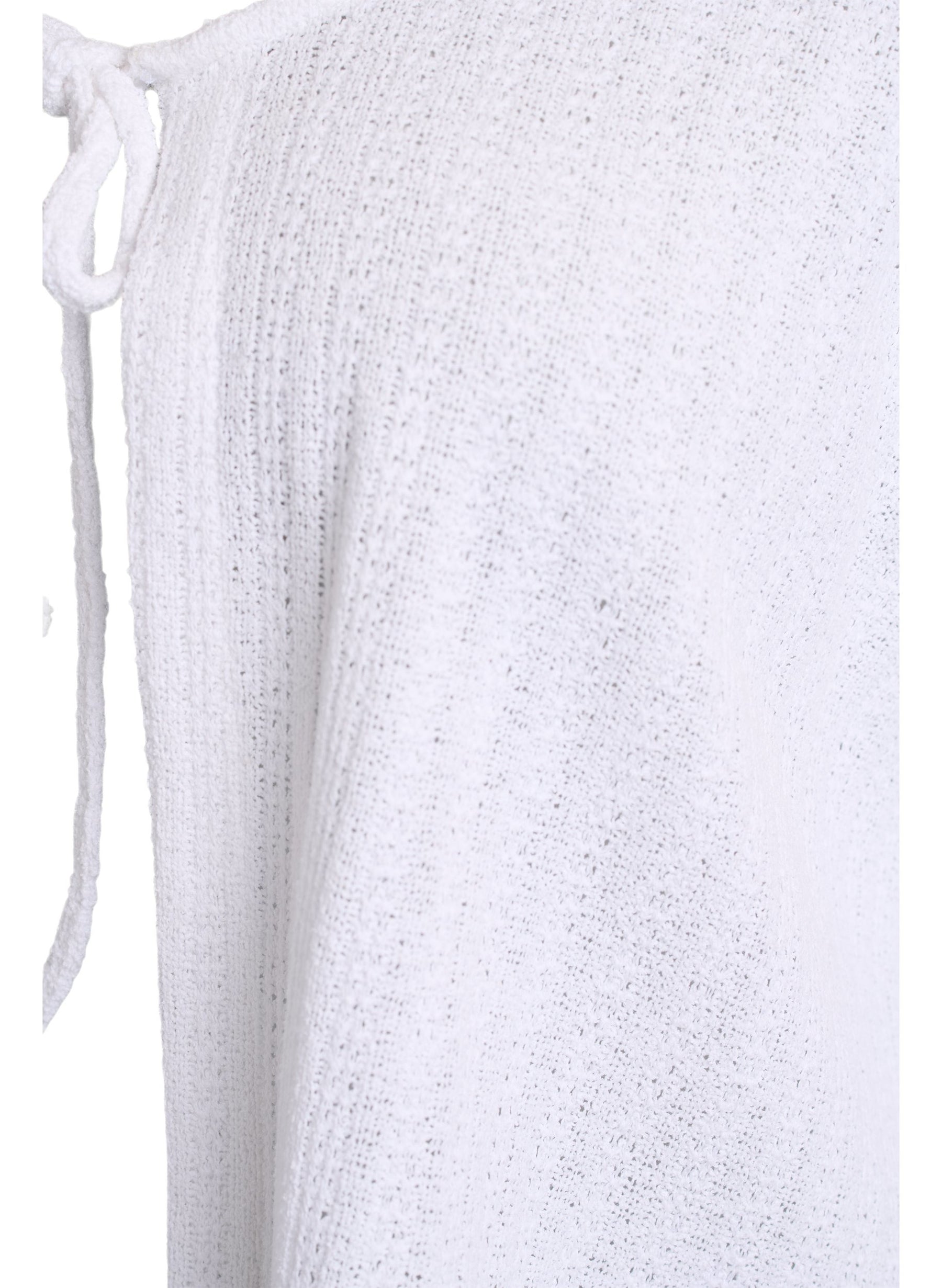 Zizzi Amirs Cardigan in White