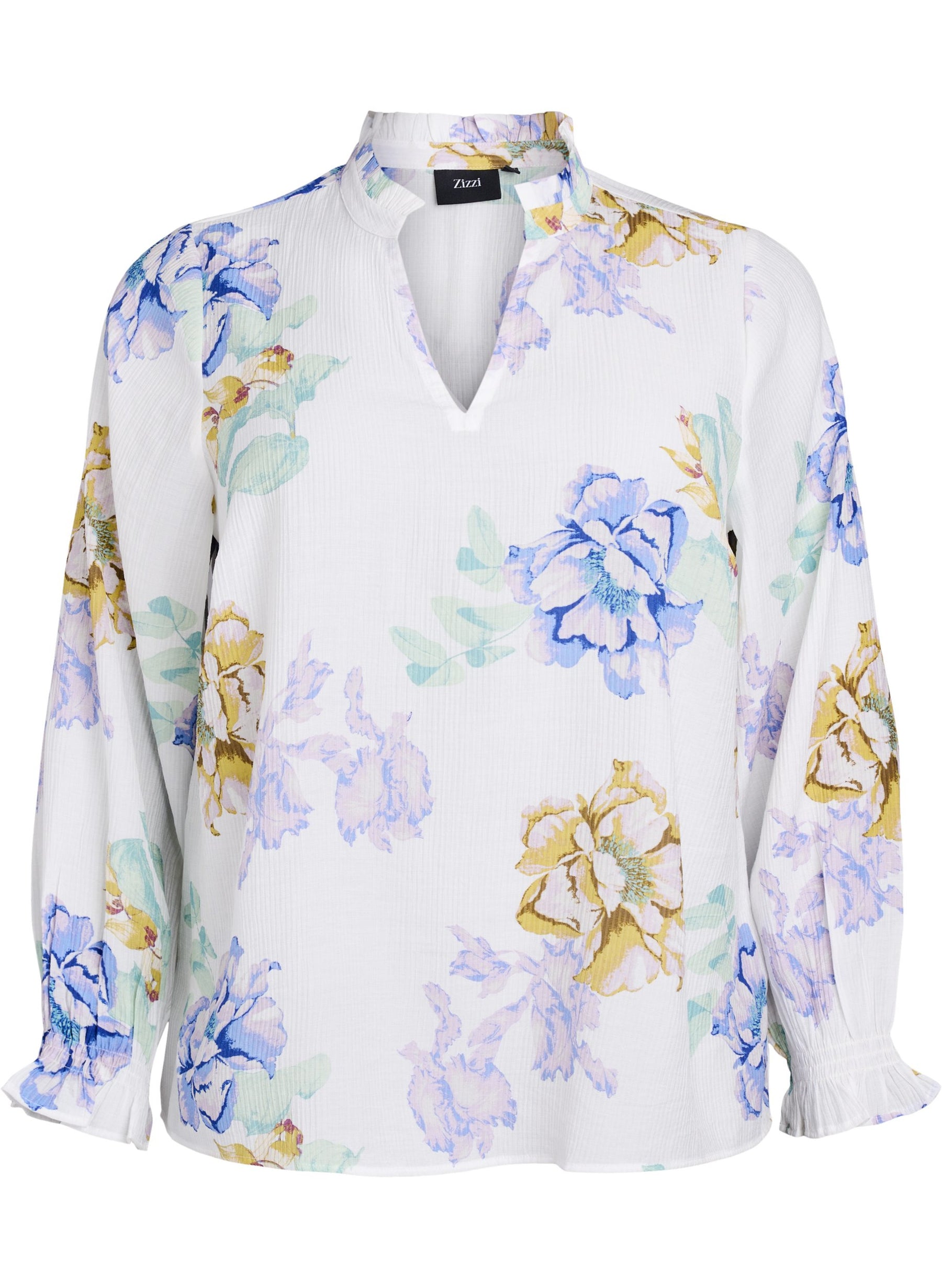 Zizzi Aura Blouse in White
