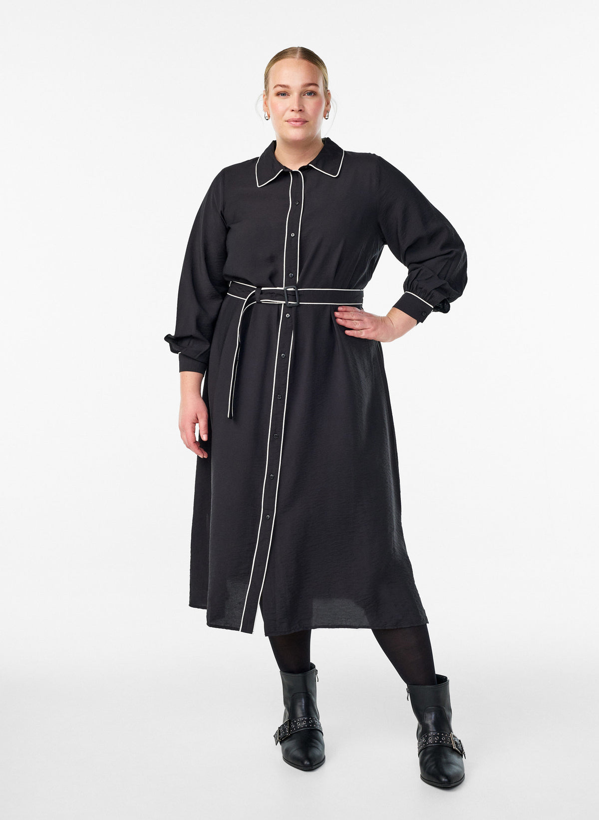 Zizzi Belis Dress in Black