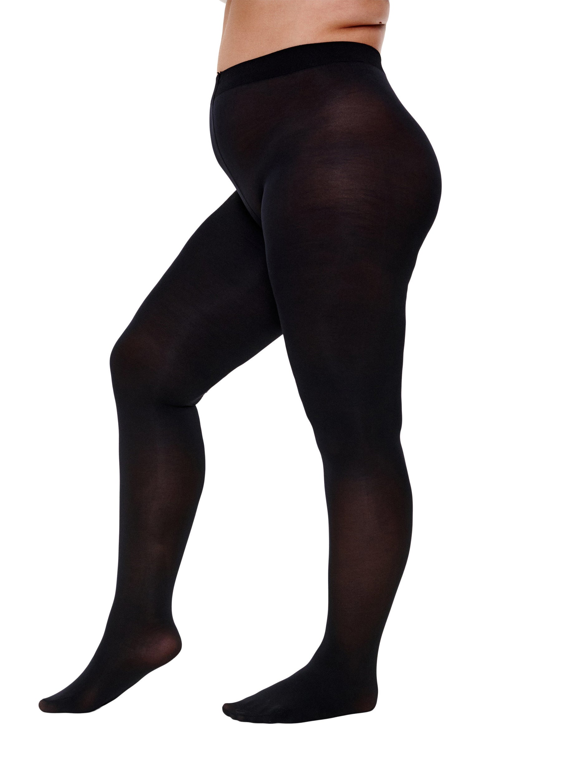 Zizzi Black 100 Denier Tights - 2 Pack