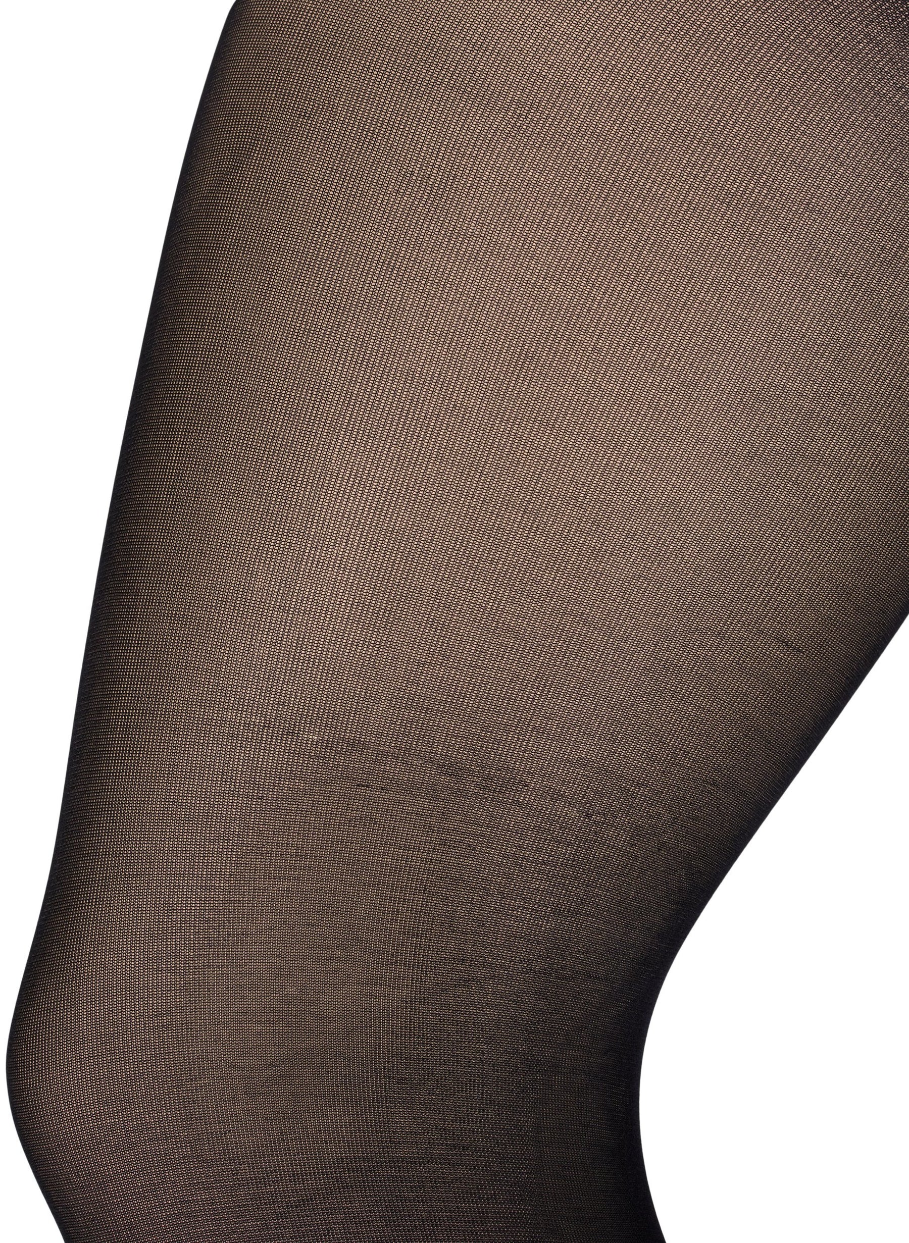 Zizzi Black 100 Denier Tights - 2 Pack