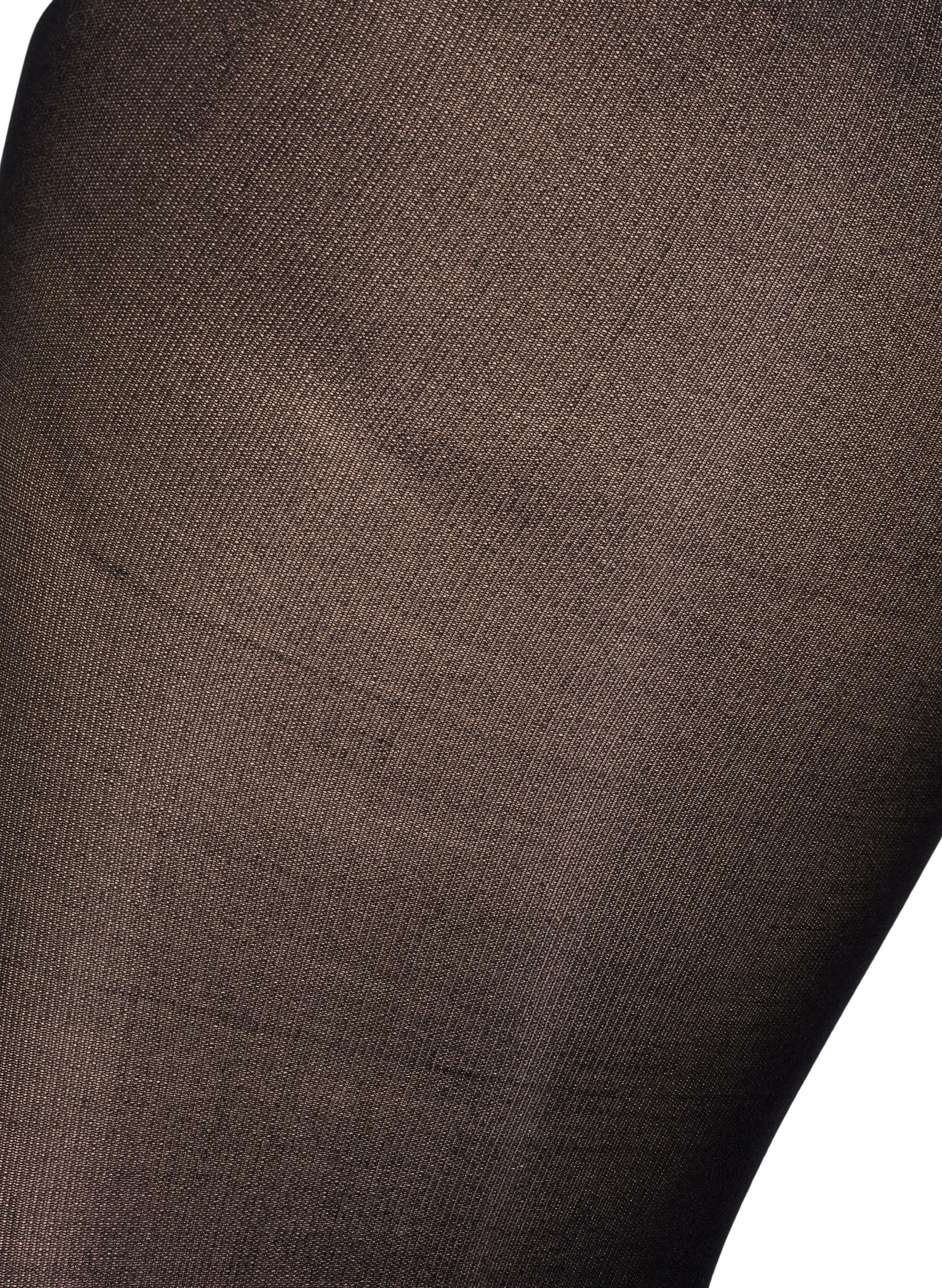 Zizzi Black 60 Denier Tights - 2 Pack