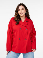 Zizzi Canillas Jacket in Red