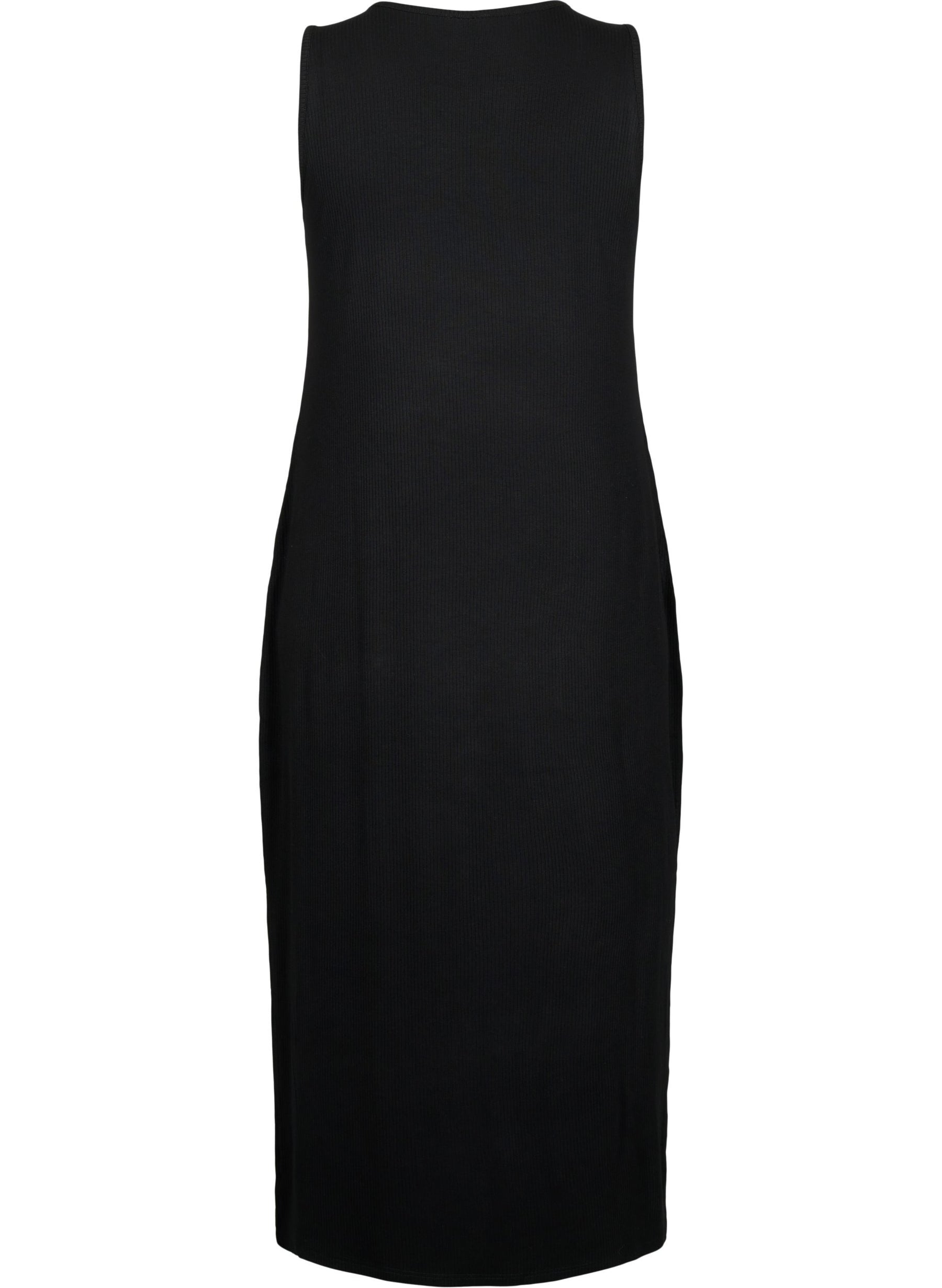 Zizzi Carly Dress in Black