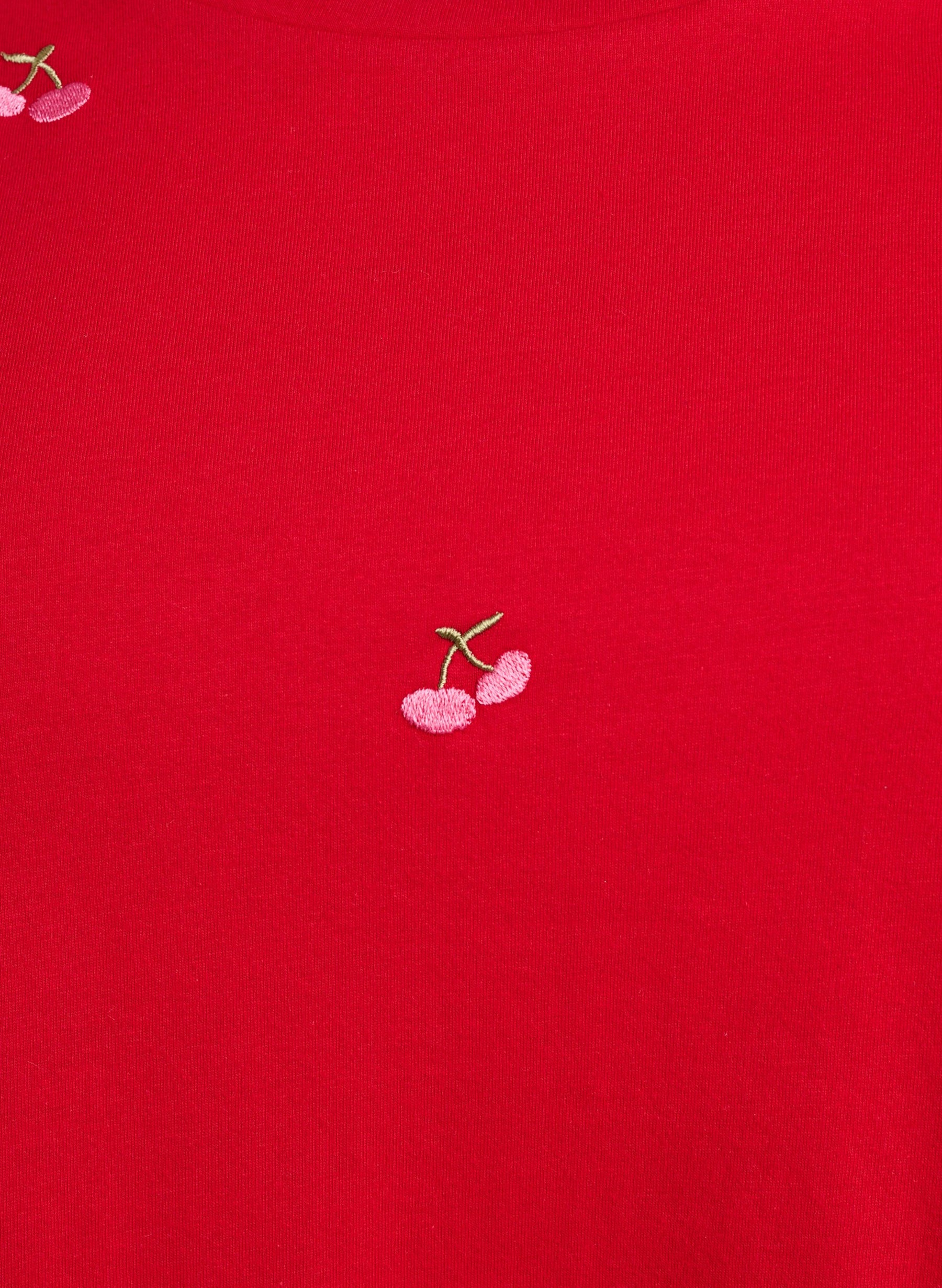 Zizzi Elin T-Shirt in Red