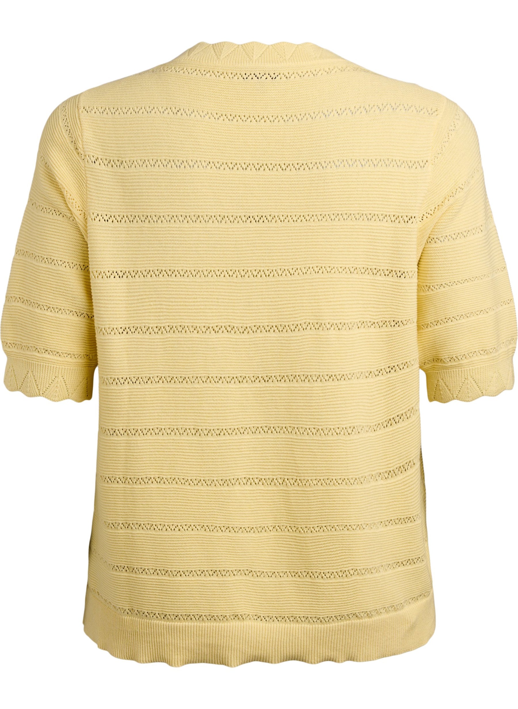 Zizzi Elsa Knit in Yellow