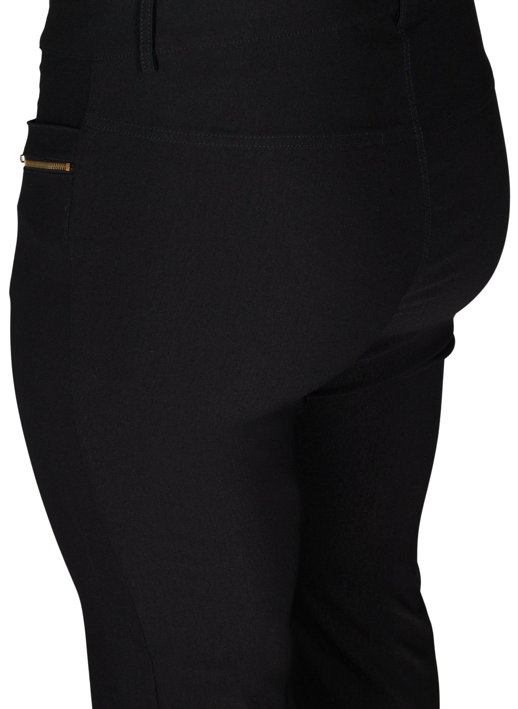 Zizzi Eva Bootcut Jeans in Black