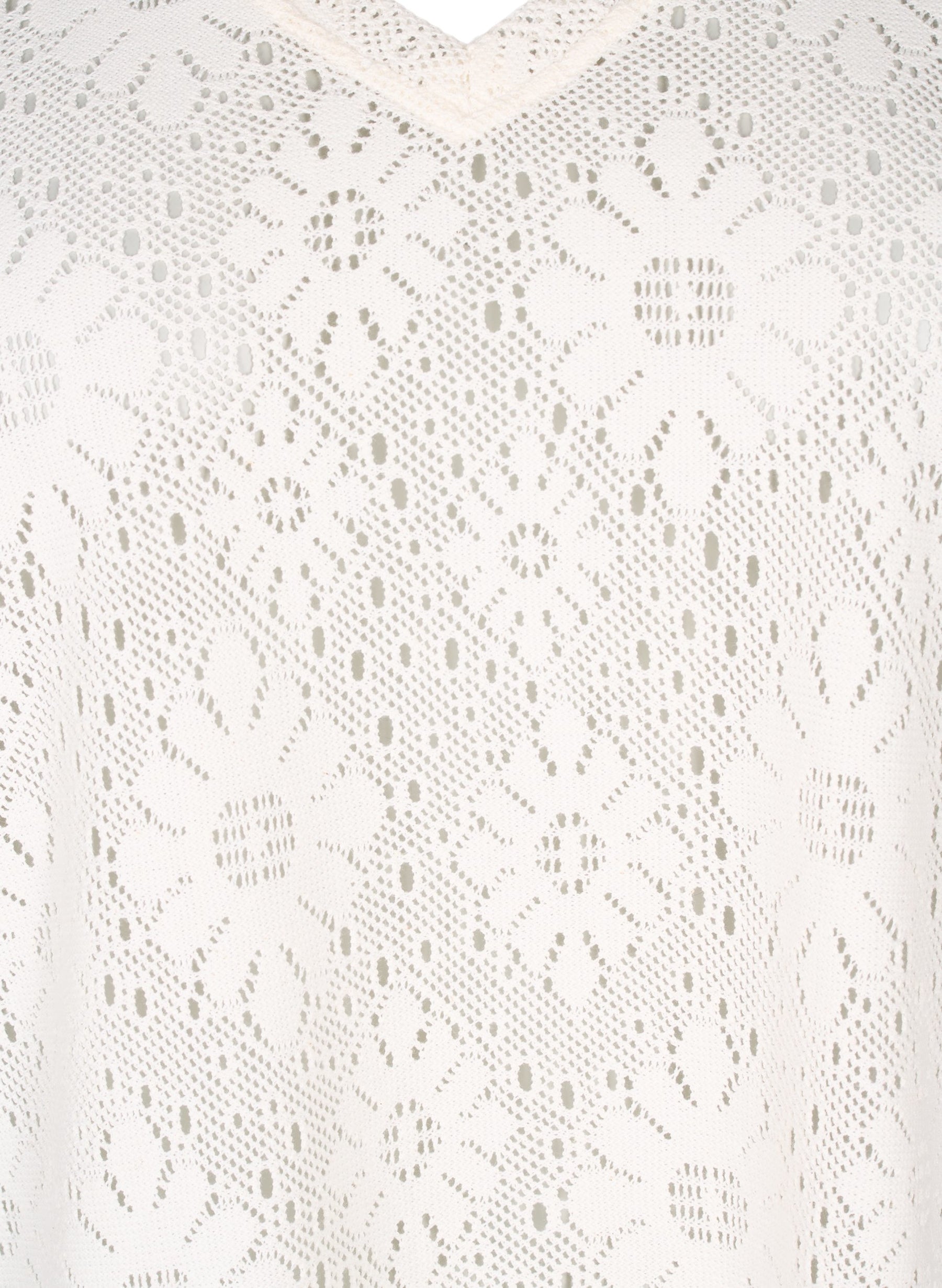 Zizzi Hitta Blouse in Cream