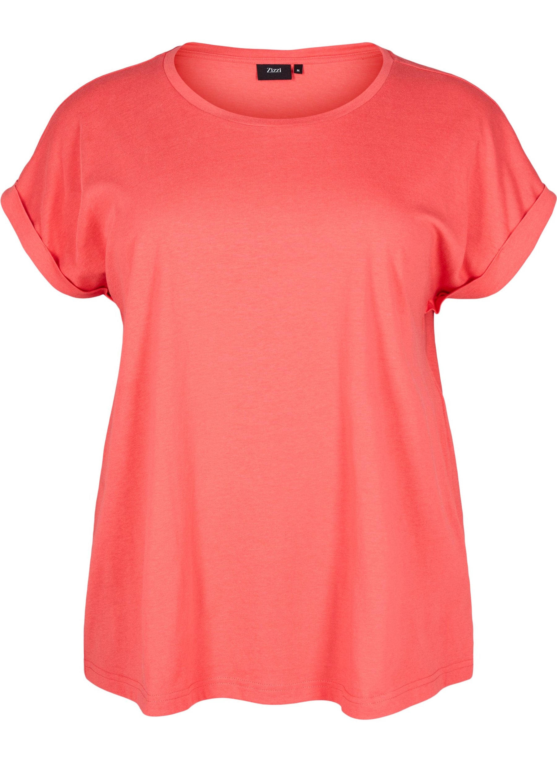 Zizzi Katja T-Shirt in Orange