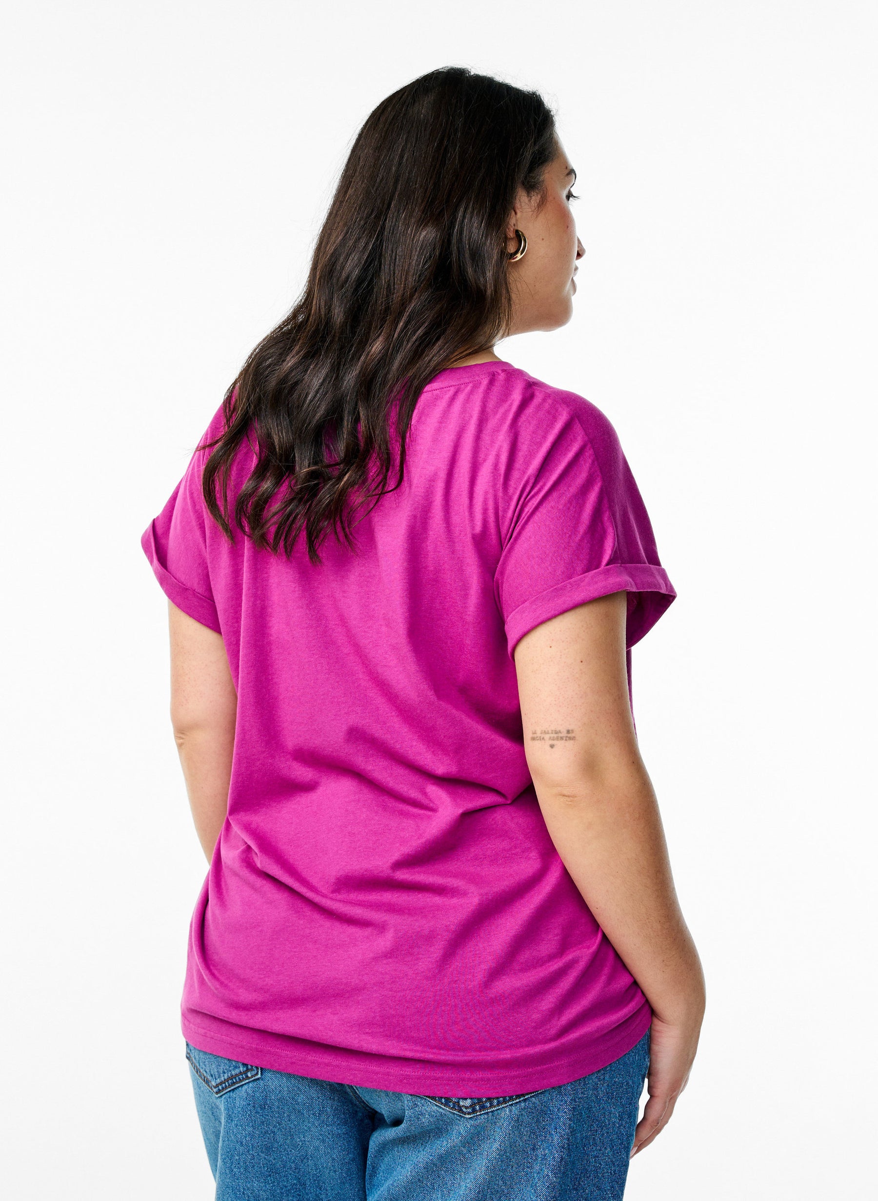 Zizzi Katja T-Shirt in Violet