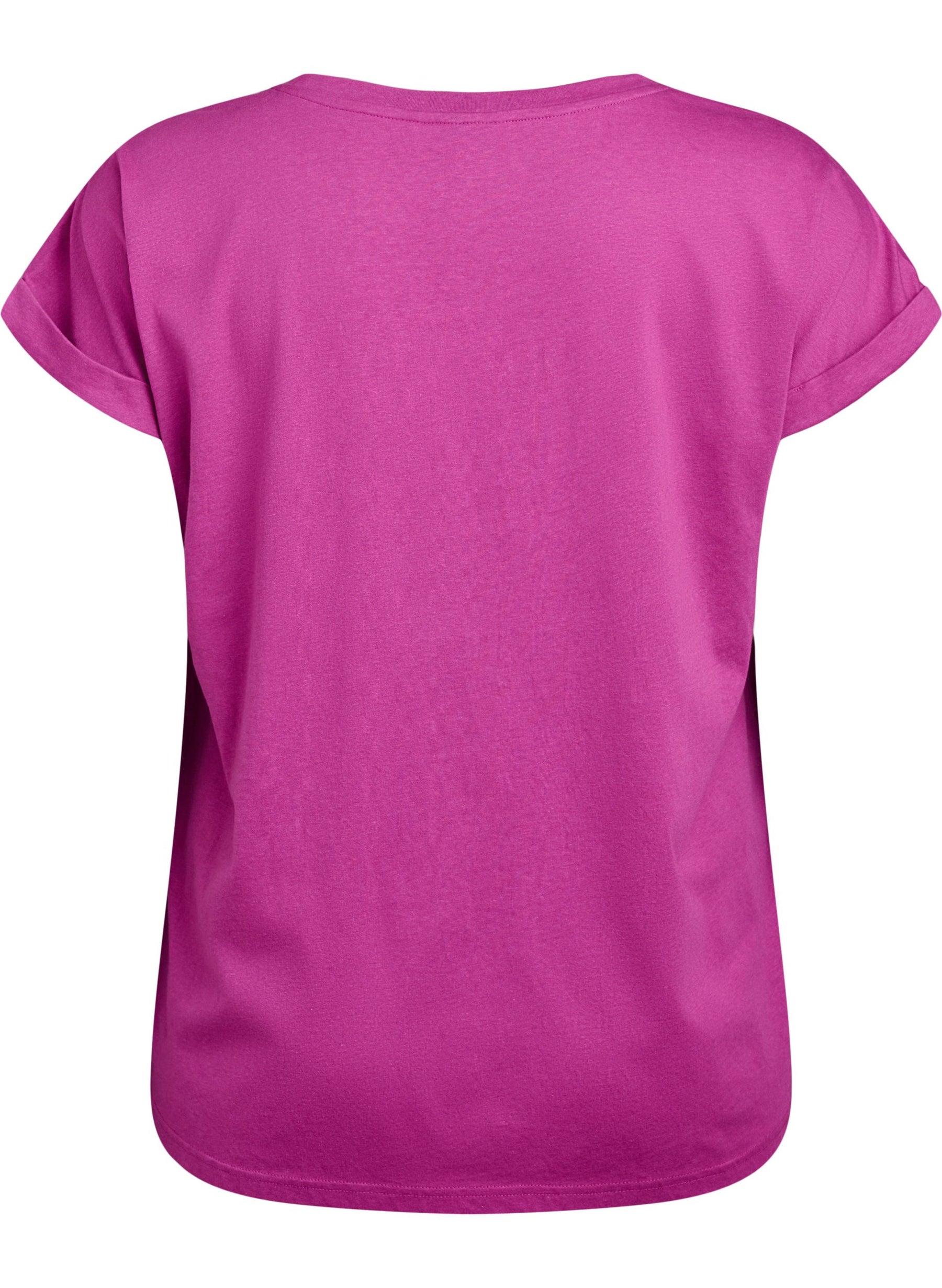 Zizzi Katja T-Shirt in Violet