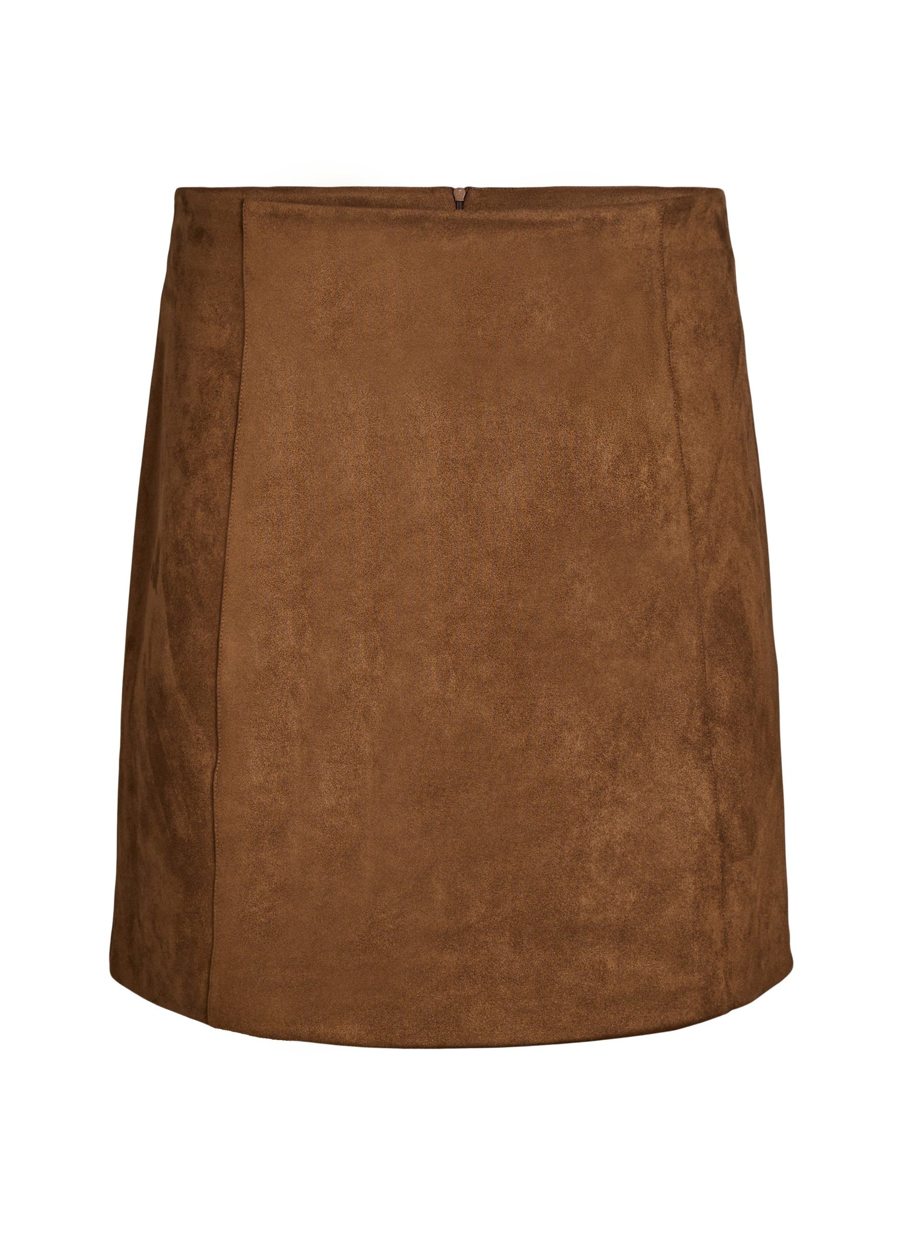 Zizzi Lana Skirt in Brown