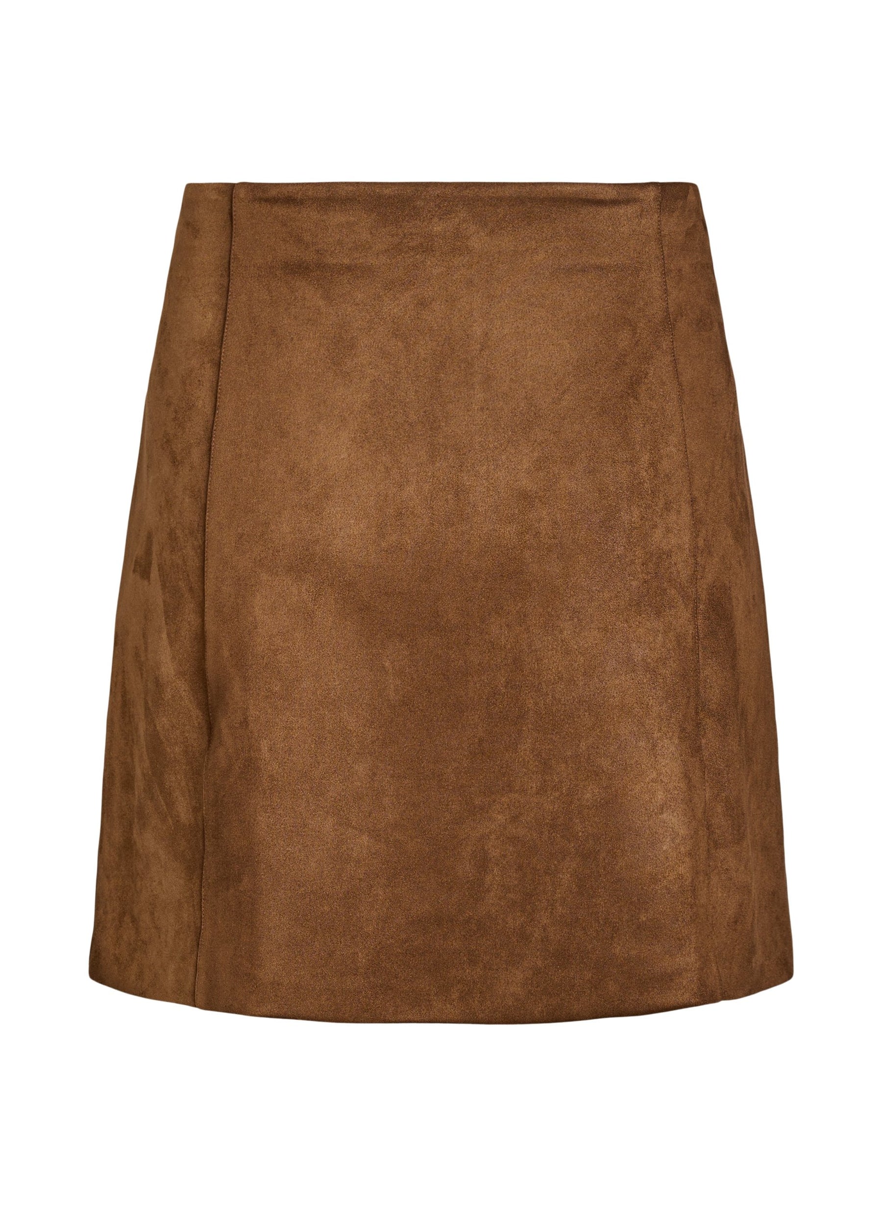 Zizzi Lana Skirt in Brown