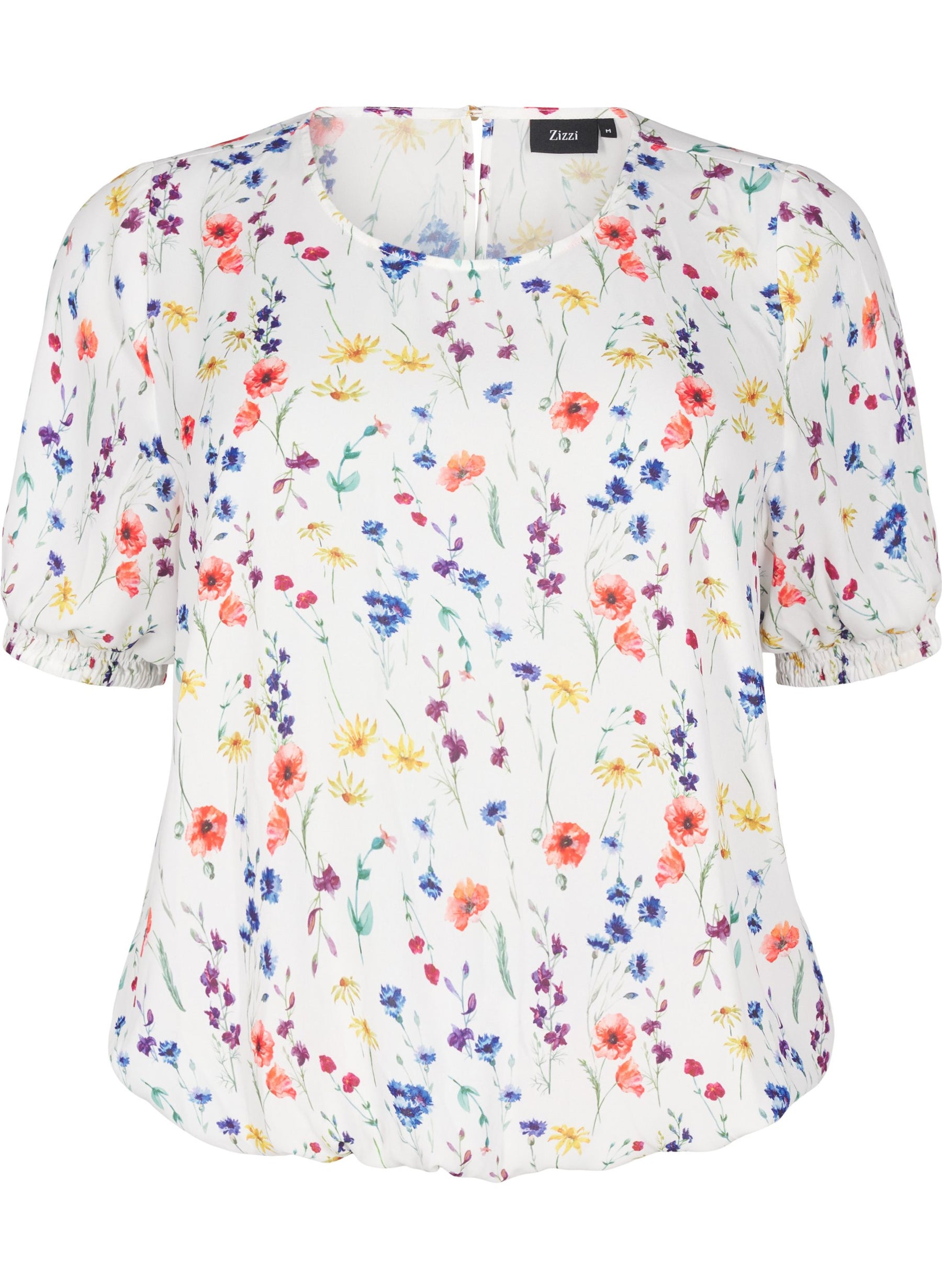 Zizzi Maeve Smocked Blouse