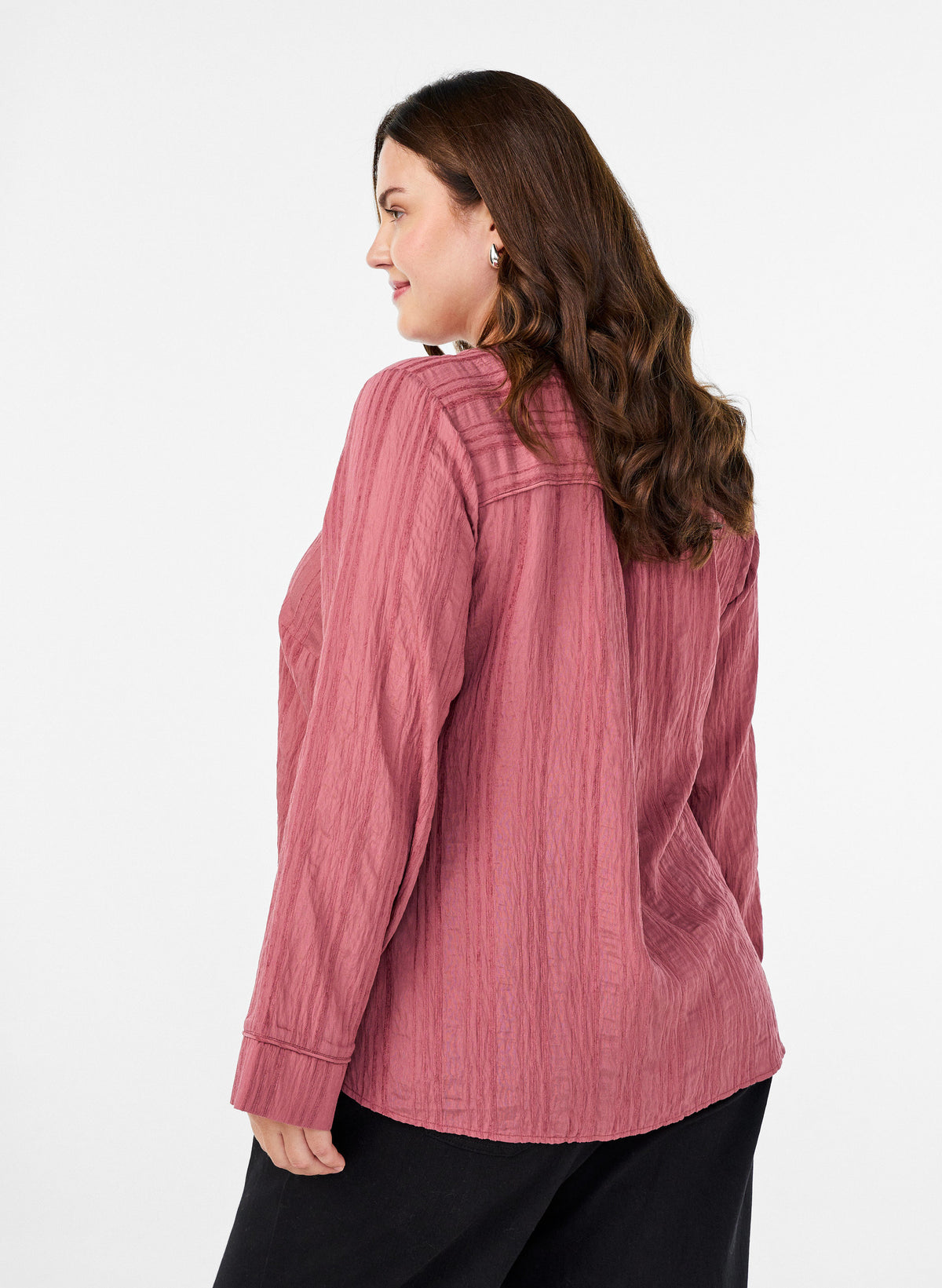 Zizzi Nikita Blouse in Pink