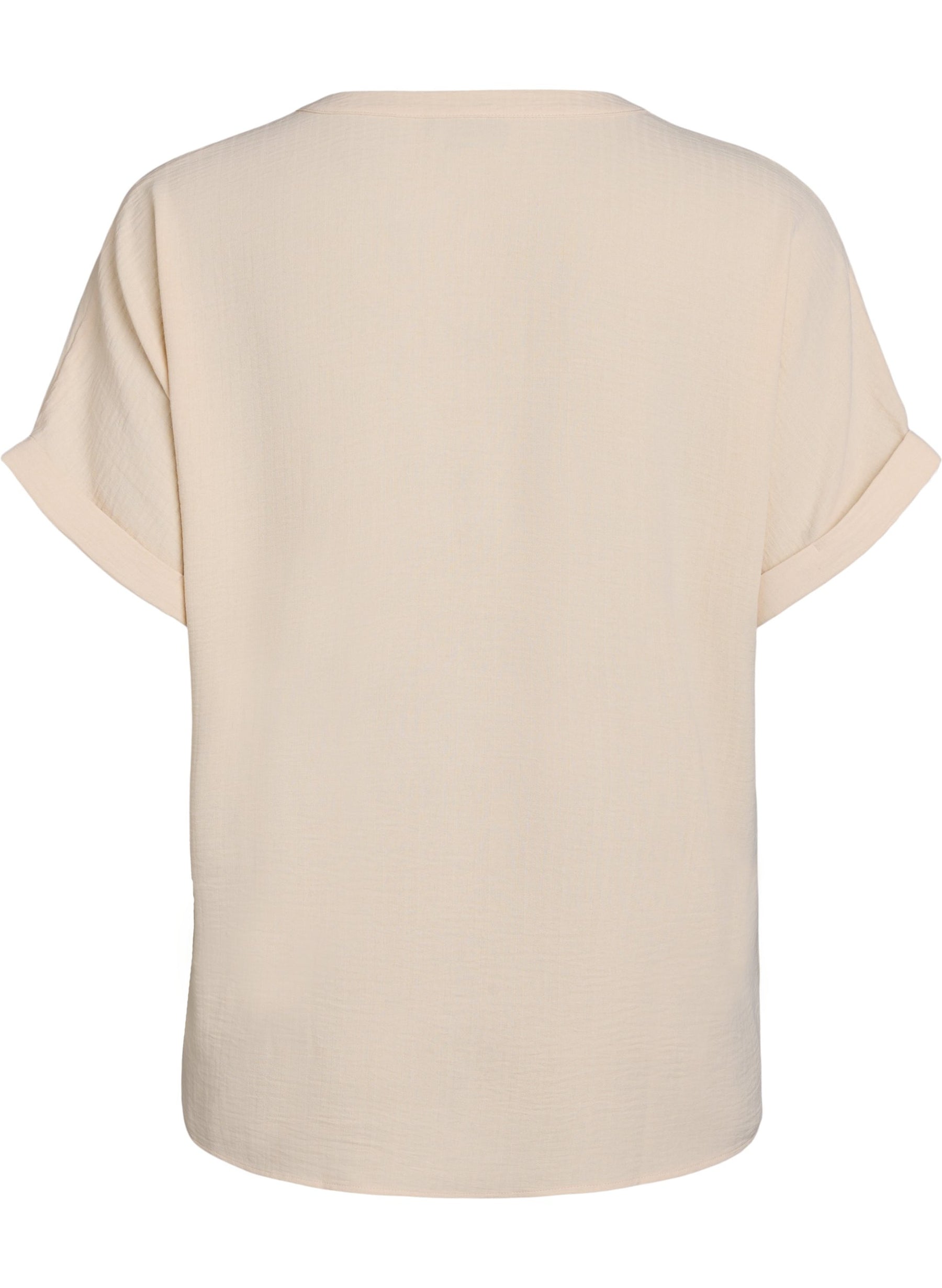 Zizzi Nilla Blouse in Beige