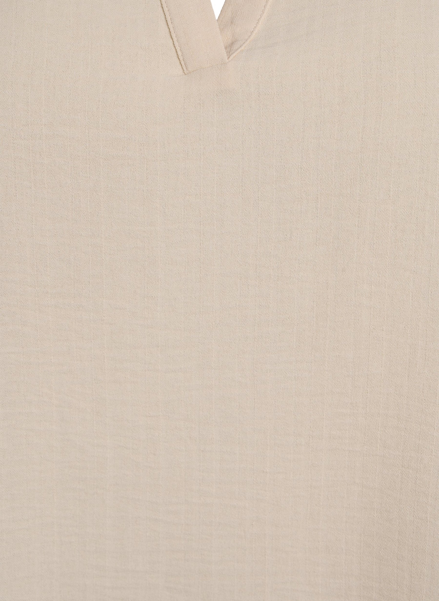 Zizzi Nilla Blouse in Beige