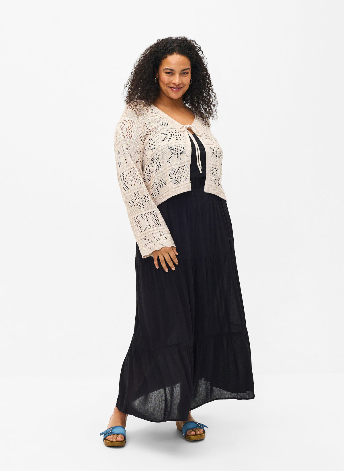Zizzi Rose Skirt in Black