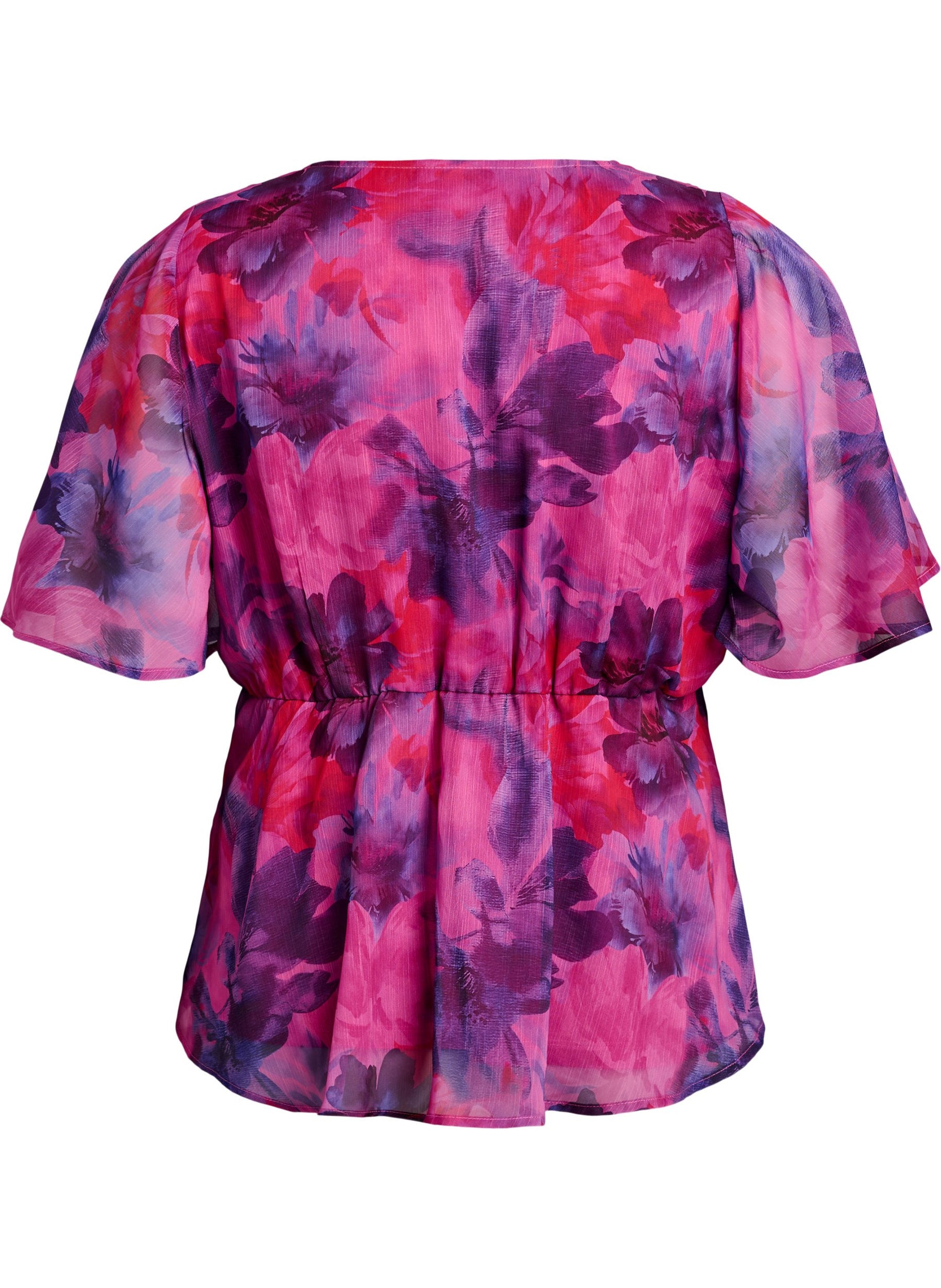 Zizzi Saina Blouse in Purple