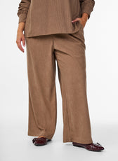 Zizzi Surine Trousers in Taupe