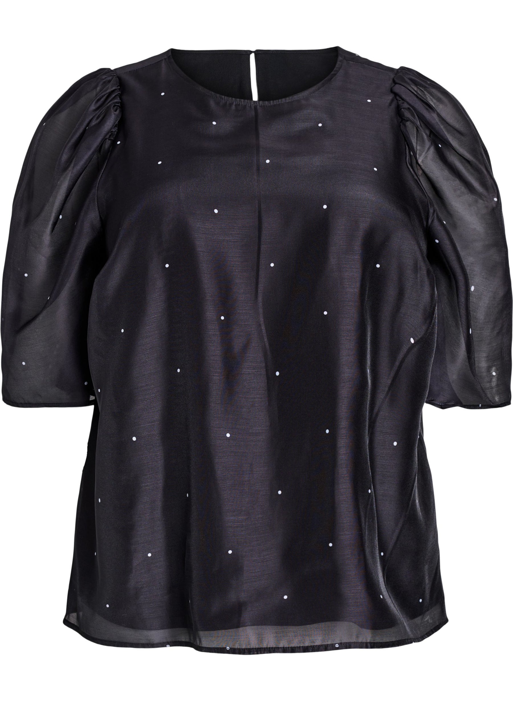 Zizzi Tilde Blouse in Black