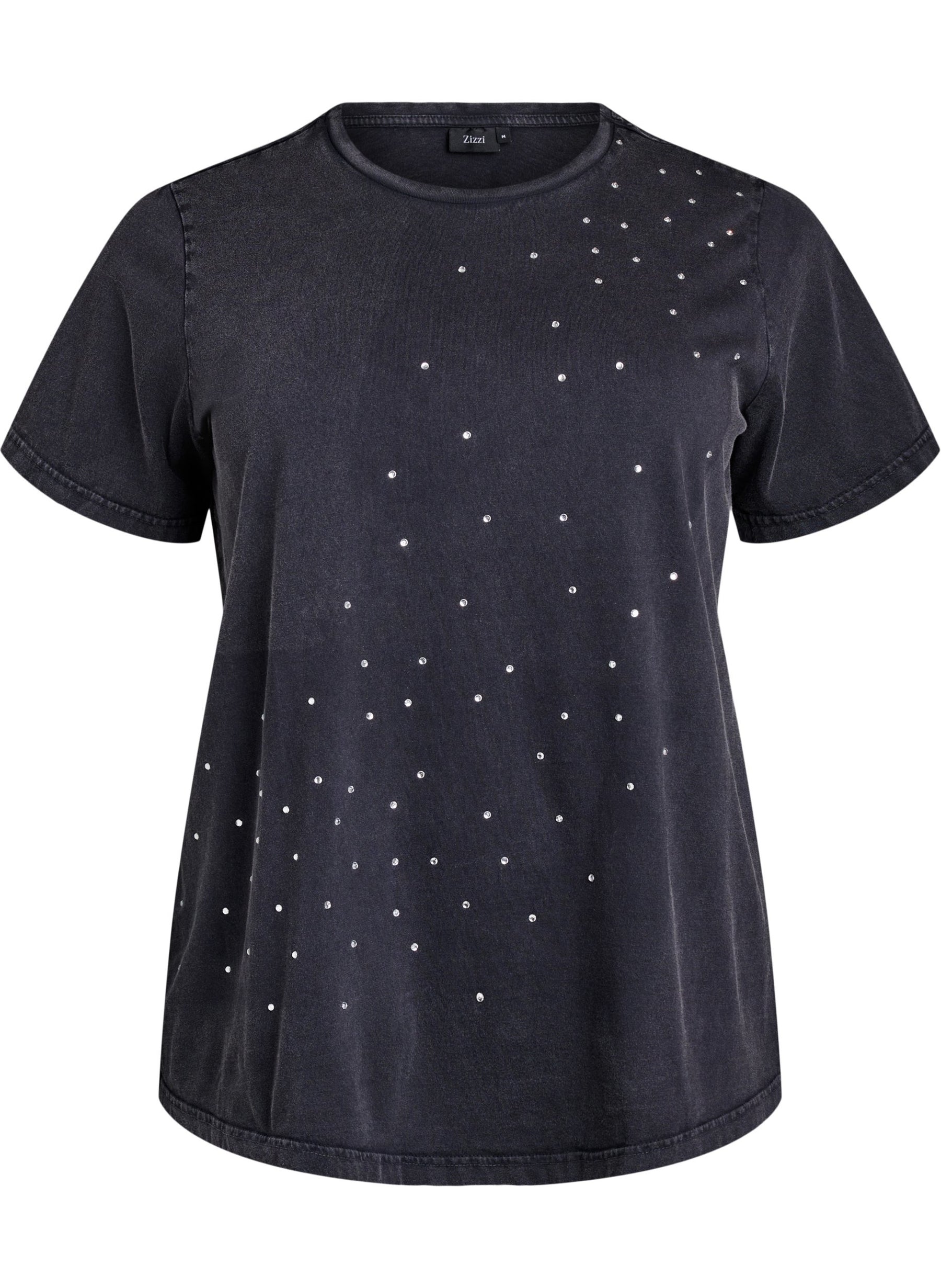Zizzi Vave T-Shirt in Black