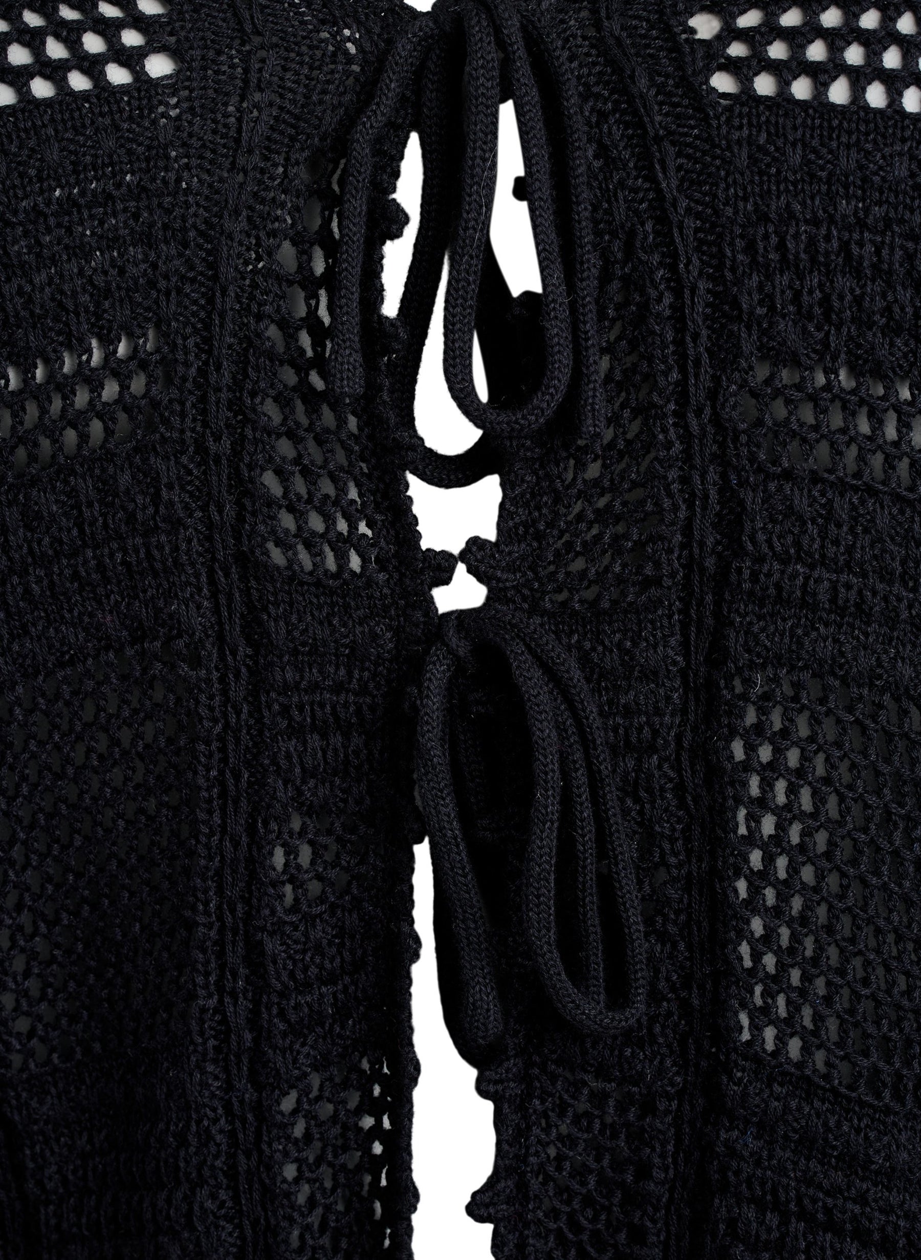 Zizzi Viola Cardi in Black