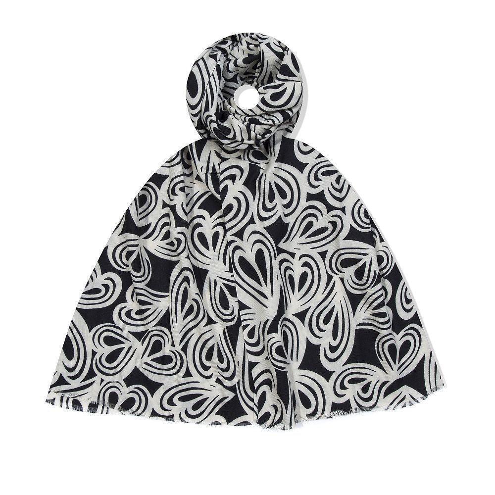 Karolina Scarf in Black