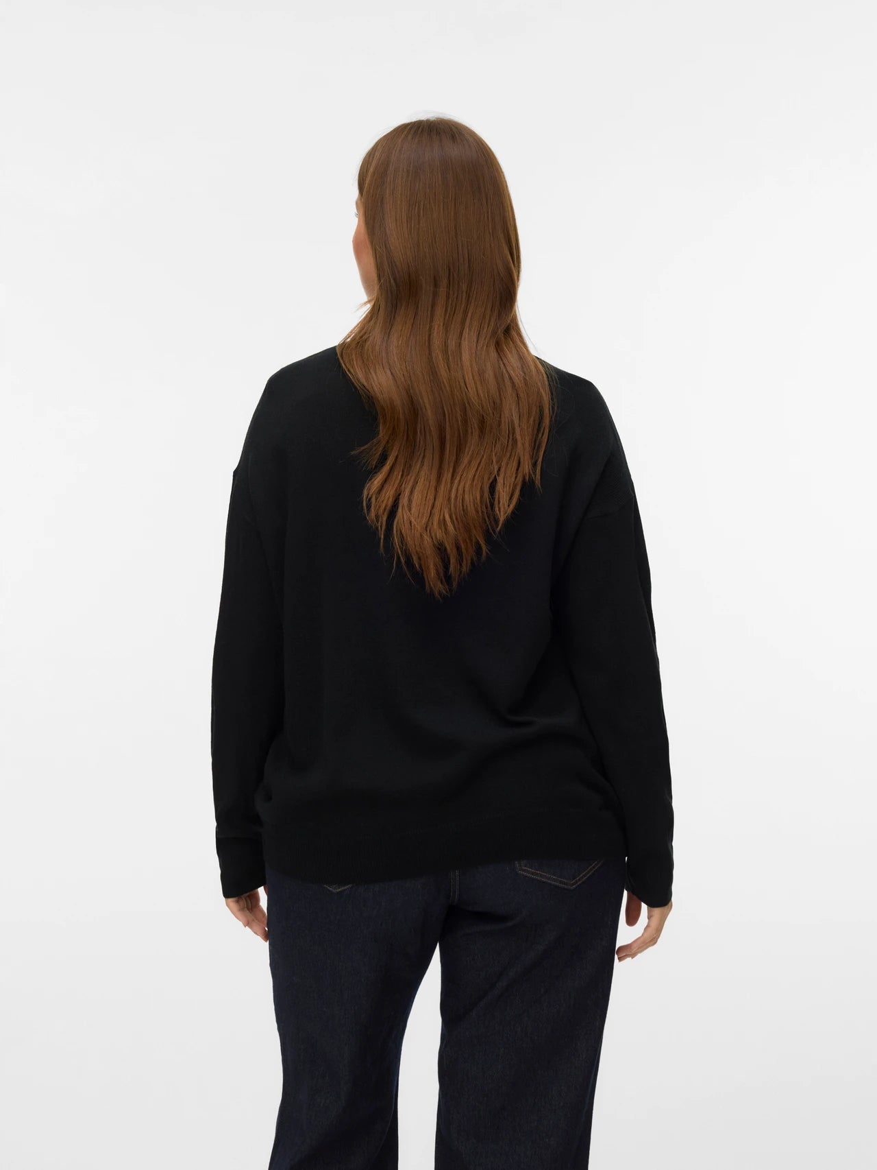 Vero Moda Curve X-Mas Candy Cane Knit Jumper