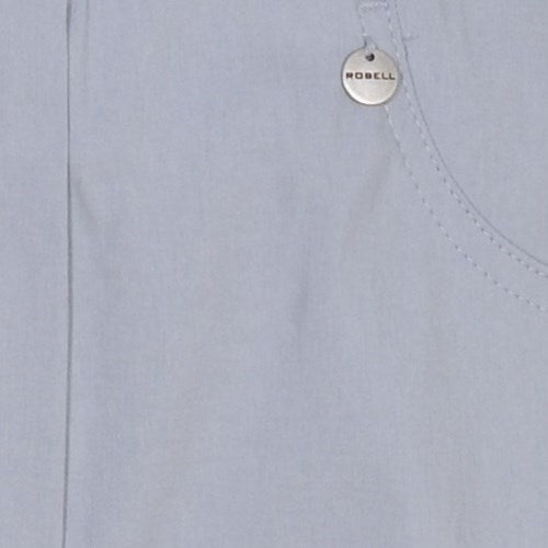 Robell 7/8ths Trousers | Light Grey - Wardrobe Plus