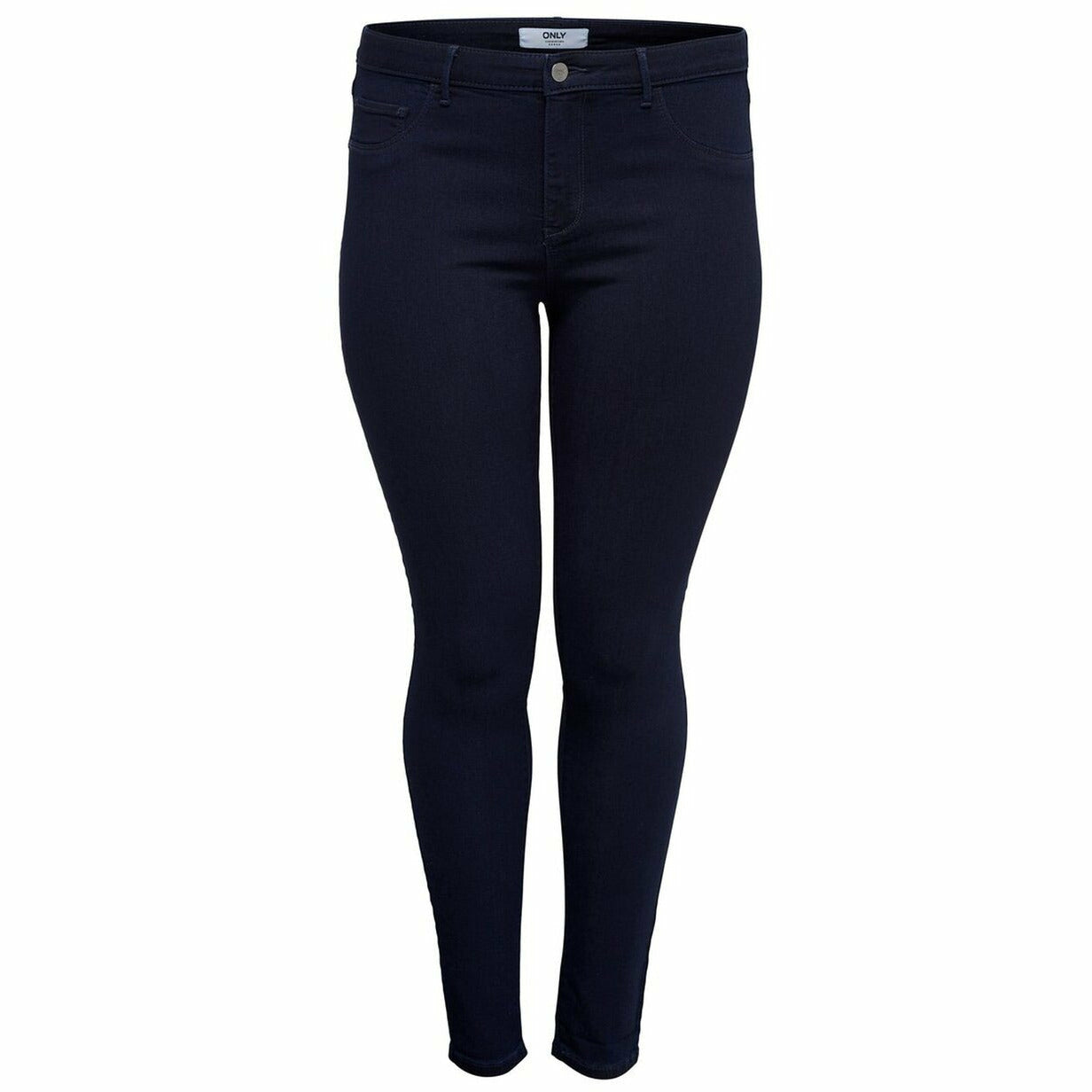 Only Carmakoma Navy Skinny Jeans - Wardrobe Plus